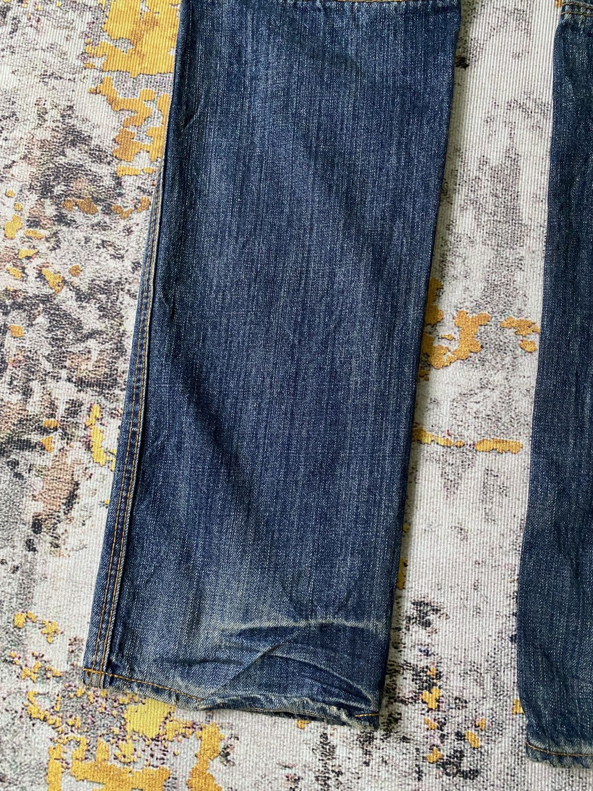 Japanese Brand PPFM Japan Distressed Denim Size US 31 - 11 Thumbnail