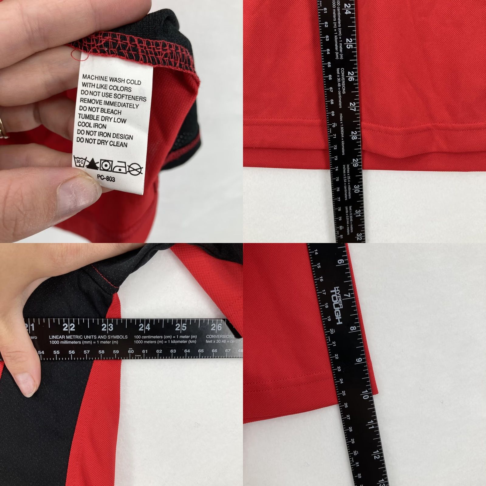 Izod IZOD Polo Shirt Mens M Red Black OSU Athletic Band Stretch Performance Golf Shirt Mens Size US M / EU 48-50 / 2 - 8 Thumbnail