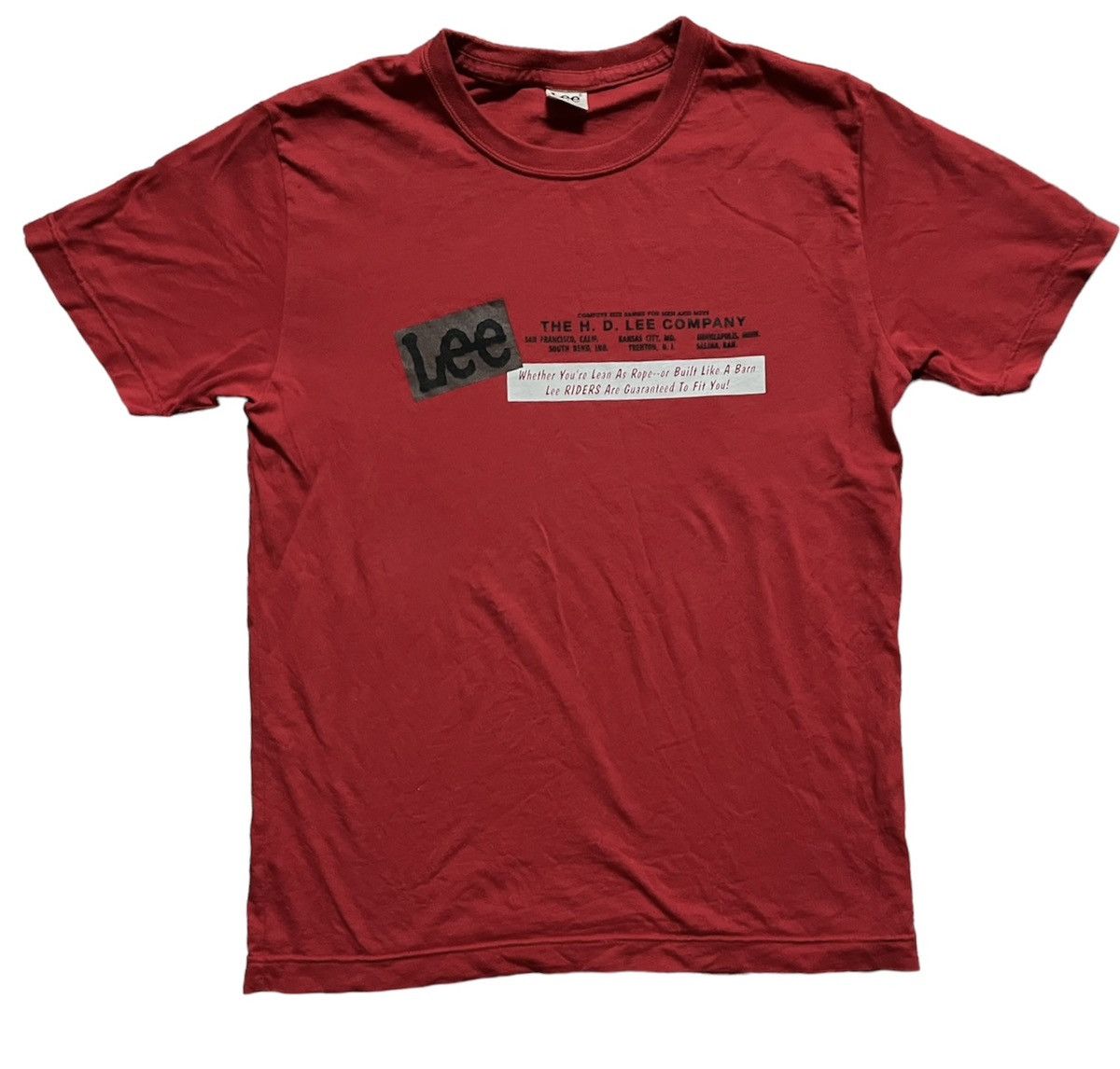 Lee Lee Short Sleeve Tshirt Size US M / EU 48-50 / 2 - 1 Thumbnail