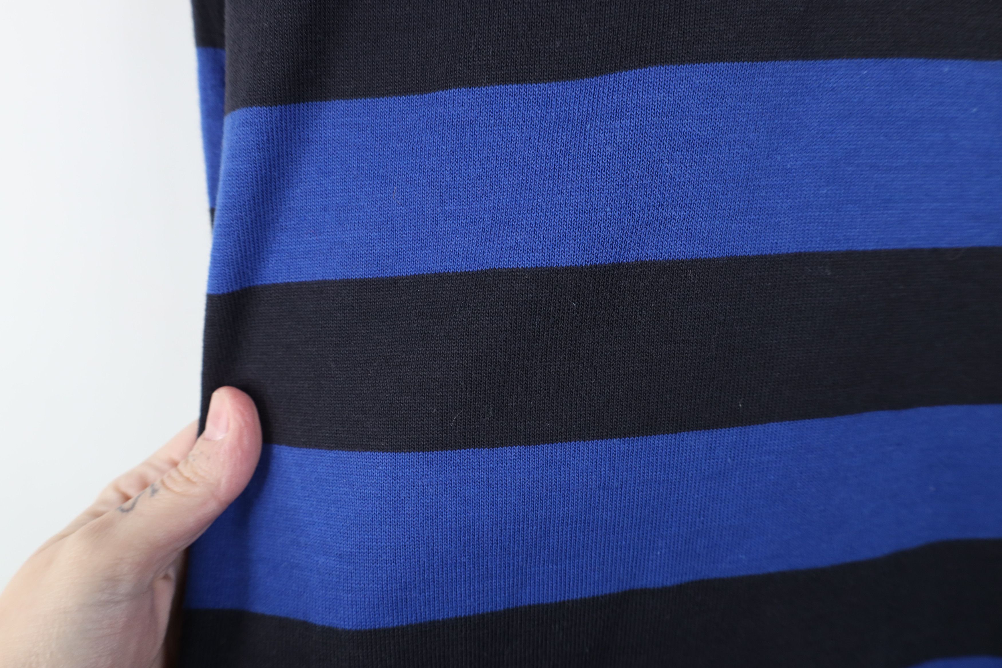 Vintage Vintage 90s Streetwear Block Knit Long Sleeve Rugby Polo USA Size US XL / EU 56 / 4 - 8 Thumbnail