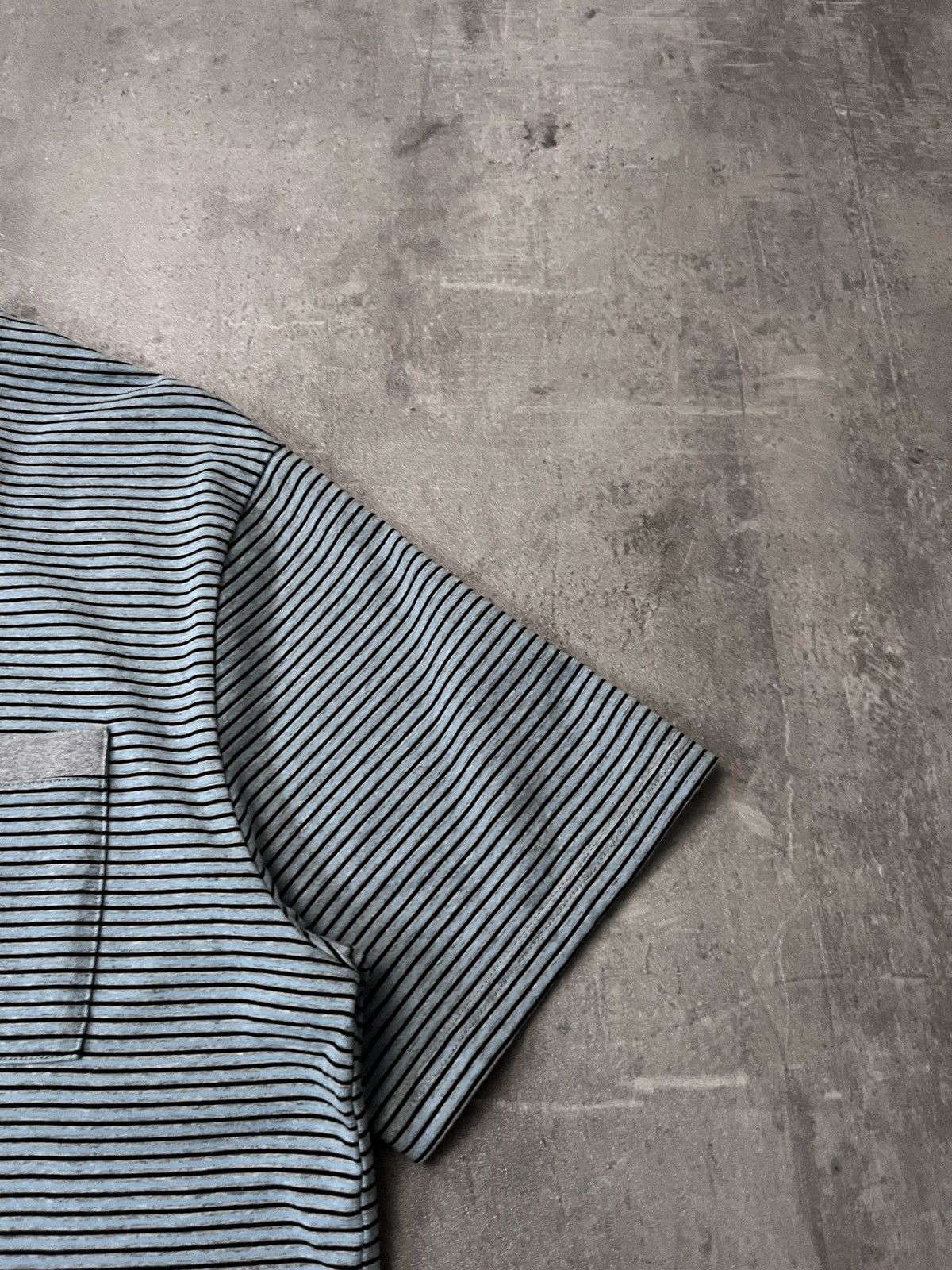 Thom Browne striped pocket T-shirt cotton