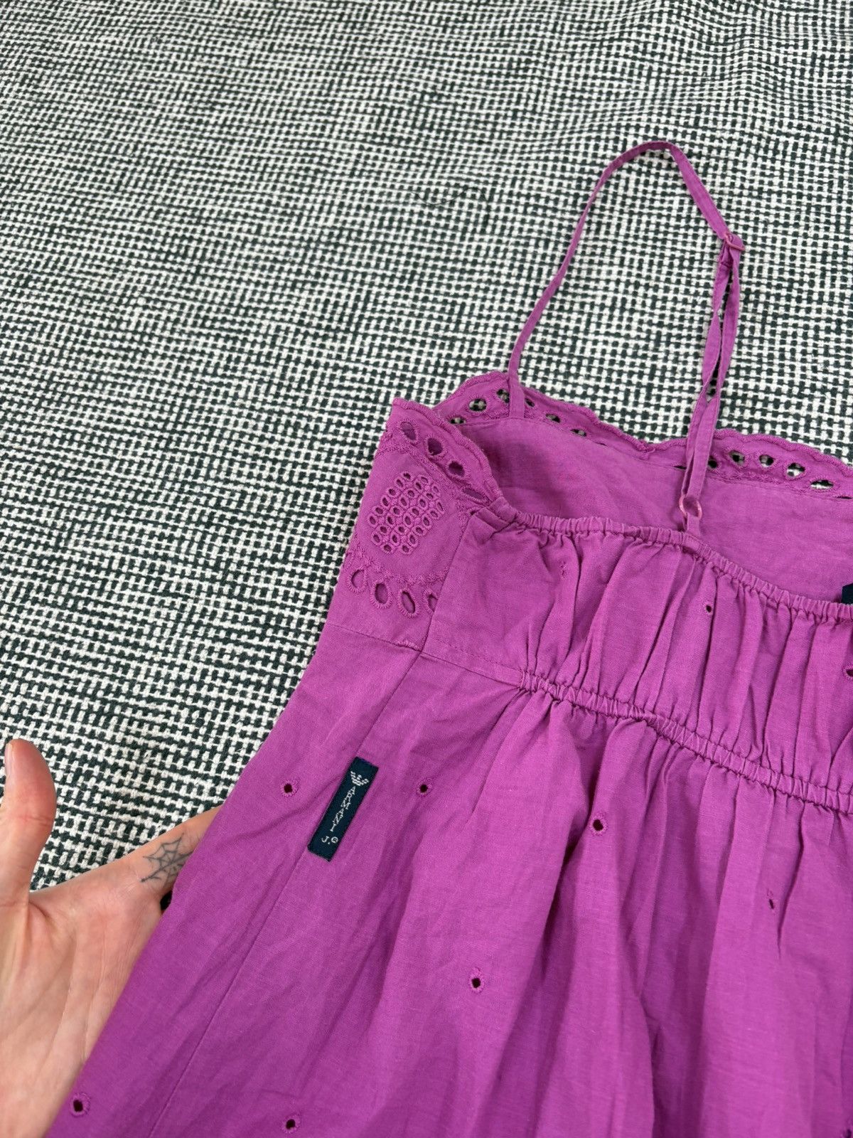 Armani Pink y2k armani jeans vintage dress cute cottagecore Size M / US 6-8 / IT 42-44 - 6 Thumbnail