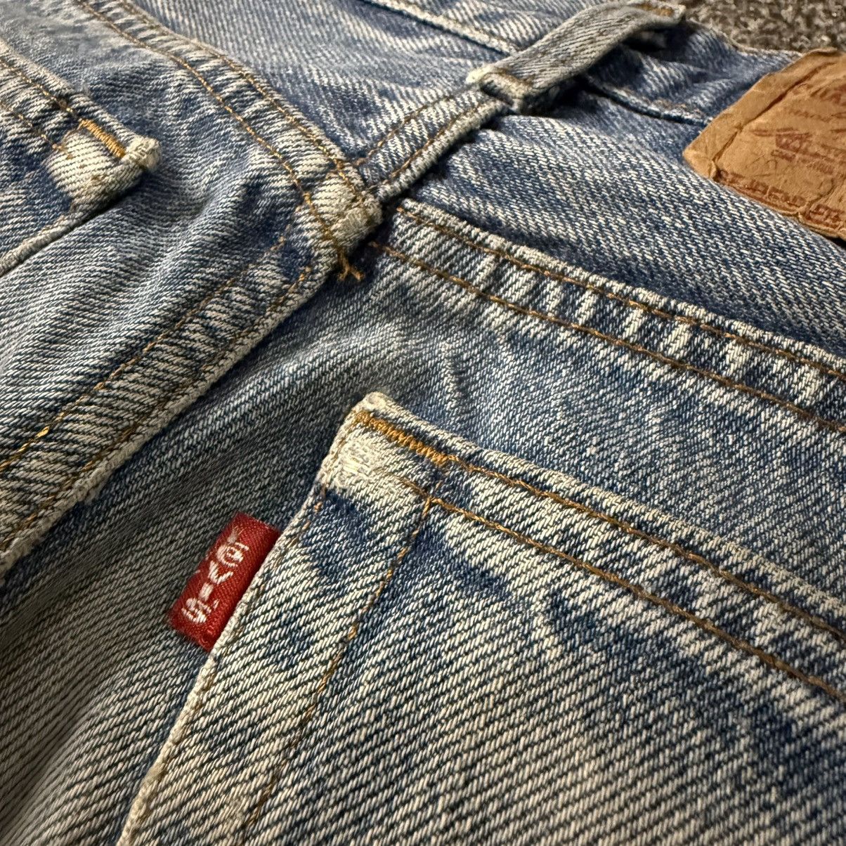 Levi's Vintage Clothing 🇺🇸 Vintage Levis 791-0117 Distressed Aging Wash 70s 80s Denim Size US 28 / EU 44 - 9 Thumbnail