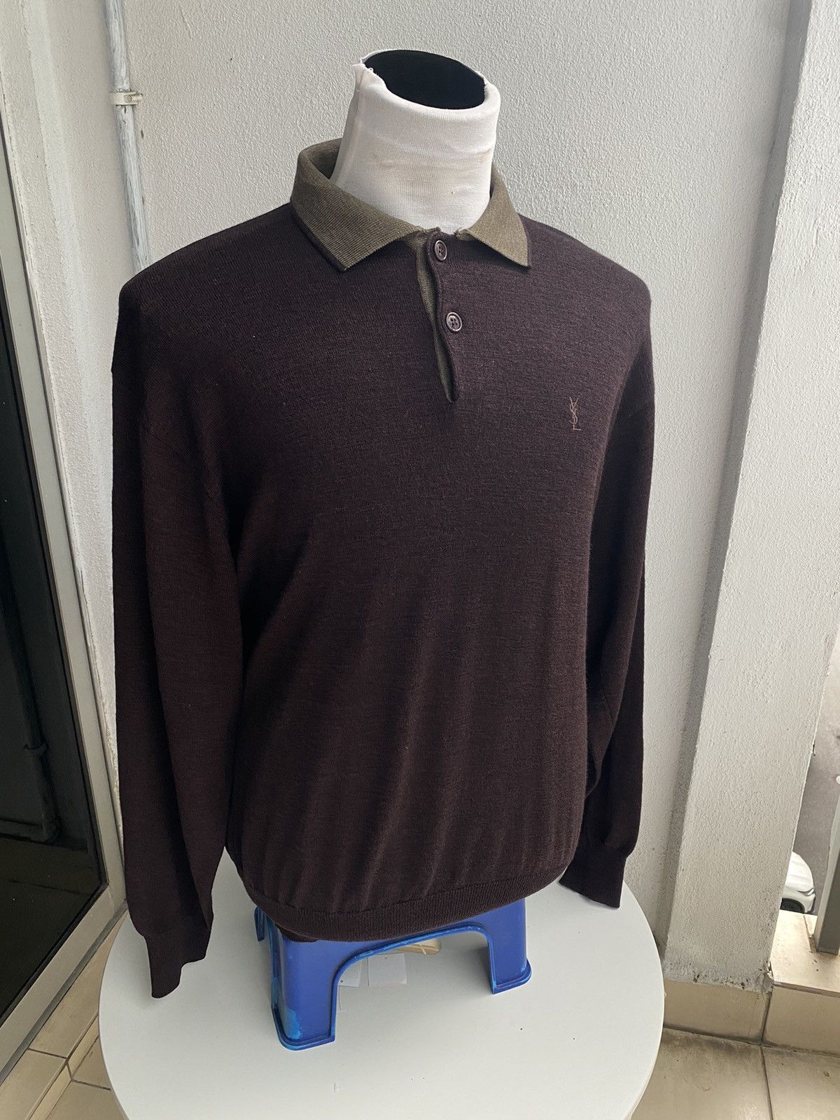 Yves Saint Laurent Vintage Ysl Sweatshirt Size US M / EU 48-50 / 2 - 3 Thumbnail