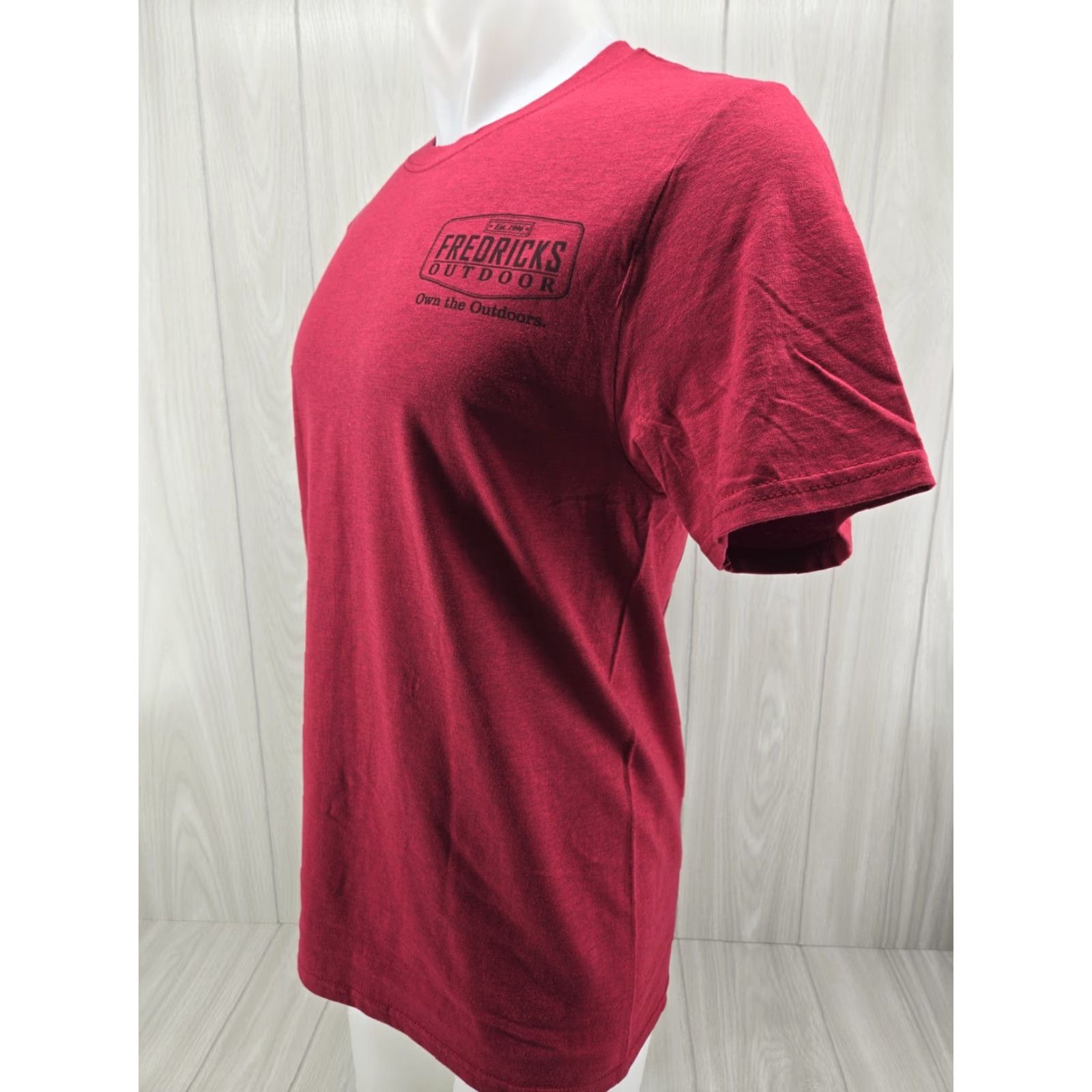 Fruit Of The Loom Fruit of the Loom Fredricks Outdoor Alabama Red Men's Shirt Size Medium T-Shirt Short Sleeve Regular Red, Outdoor, Men's Shirt, M Size US M / EU 48-50 / 2 - 3 Thumbnail