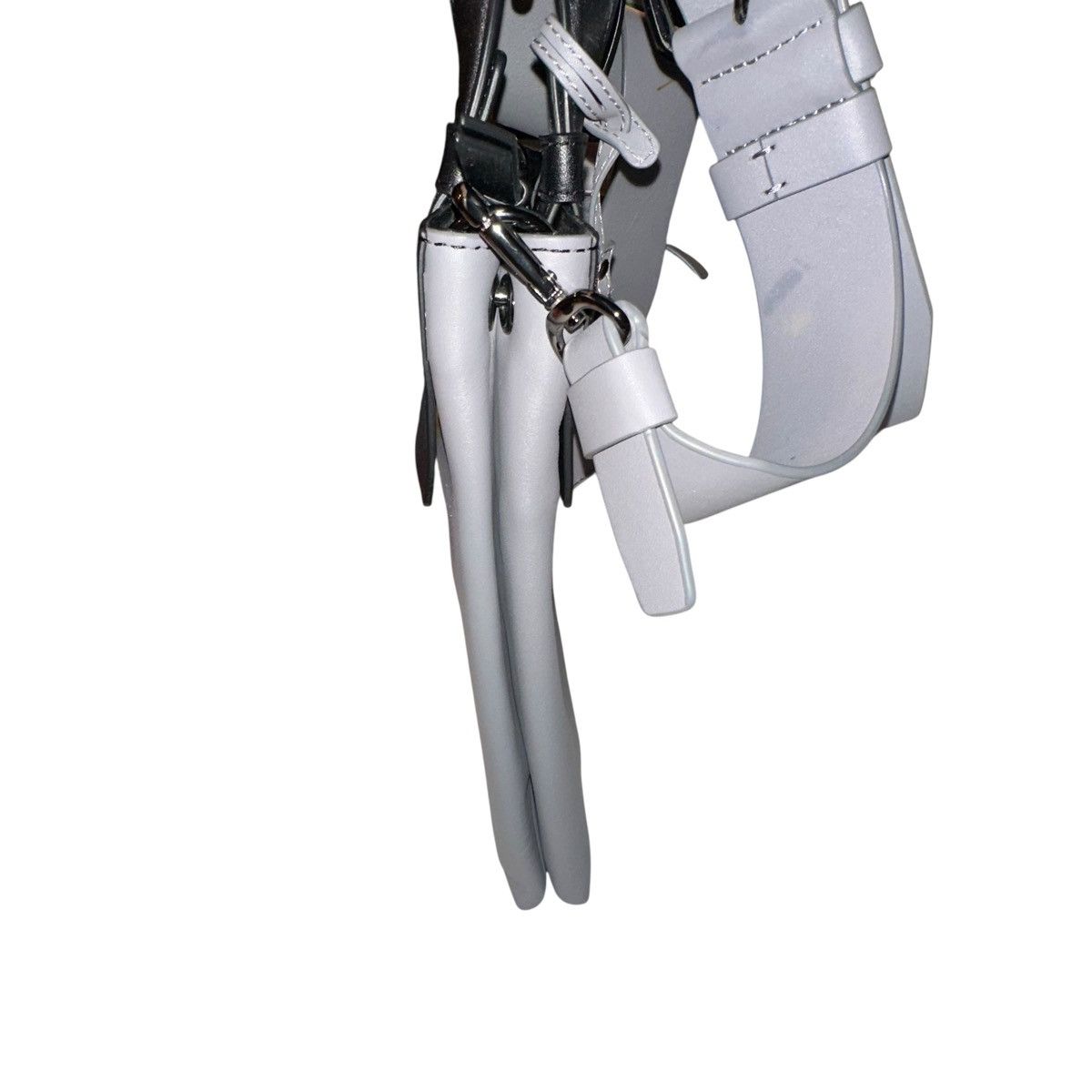 DKNY DKNY gray and black leather crossbody bag Size ONE SIZE - 4 Thumbnail