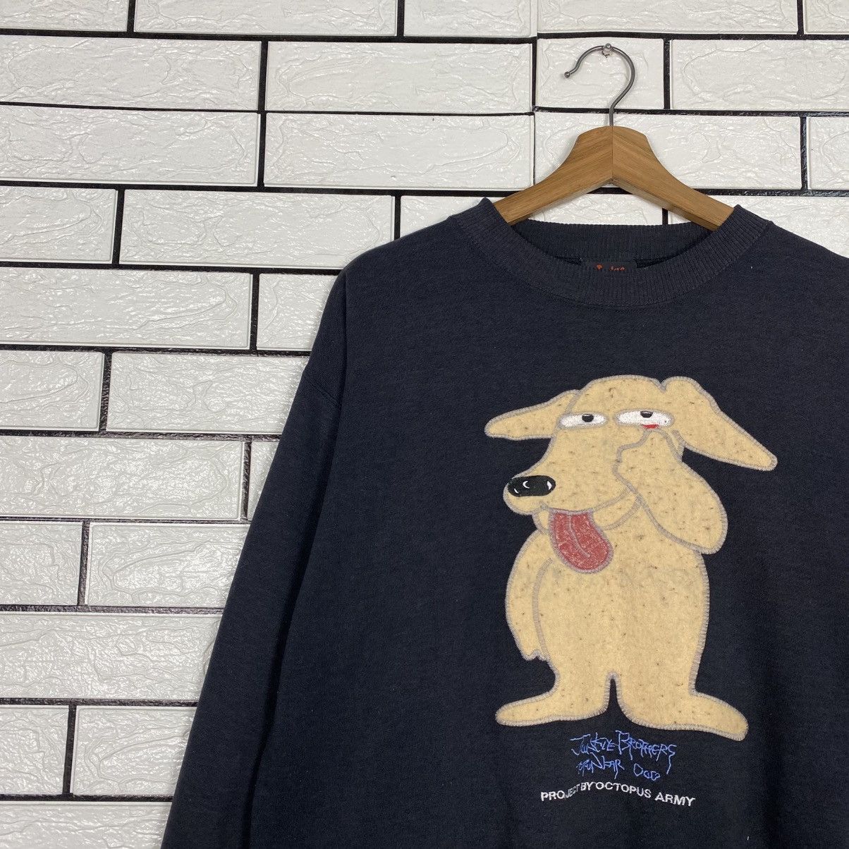 Japanese Brand Vintage Sweatshirt Octopus Army Big Logo Design Size US M / EU 48-50 / 2 - 8 Thumbnail