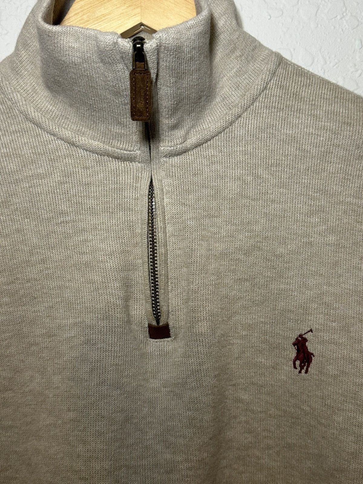 Polo Ralph Lauren Ralph Lauren Vintage Quarter zip Size US M / EU 48-50 / 2 - 2 Thumbnail