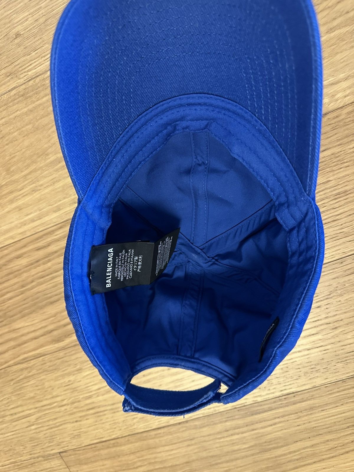 Balenciaga Balenciaga blue hat with logo Size ONE SIZE - 2 Thumbnail