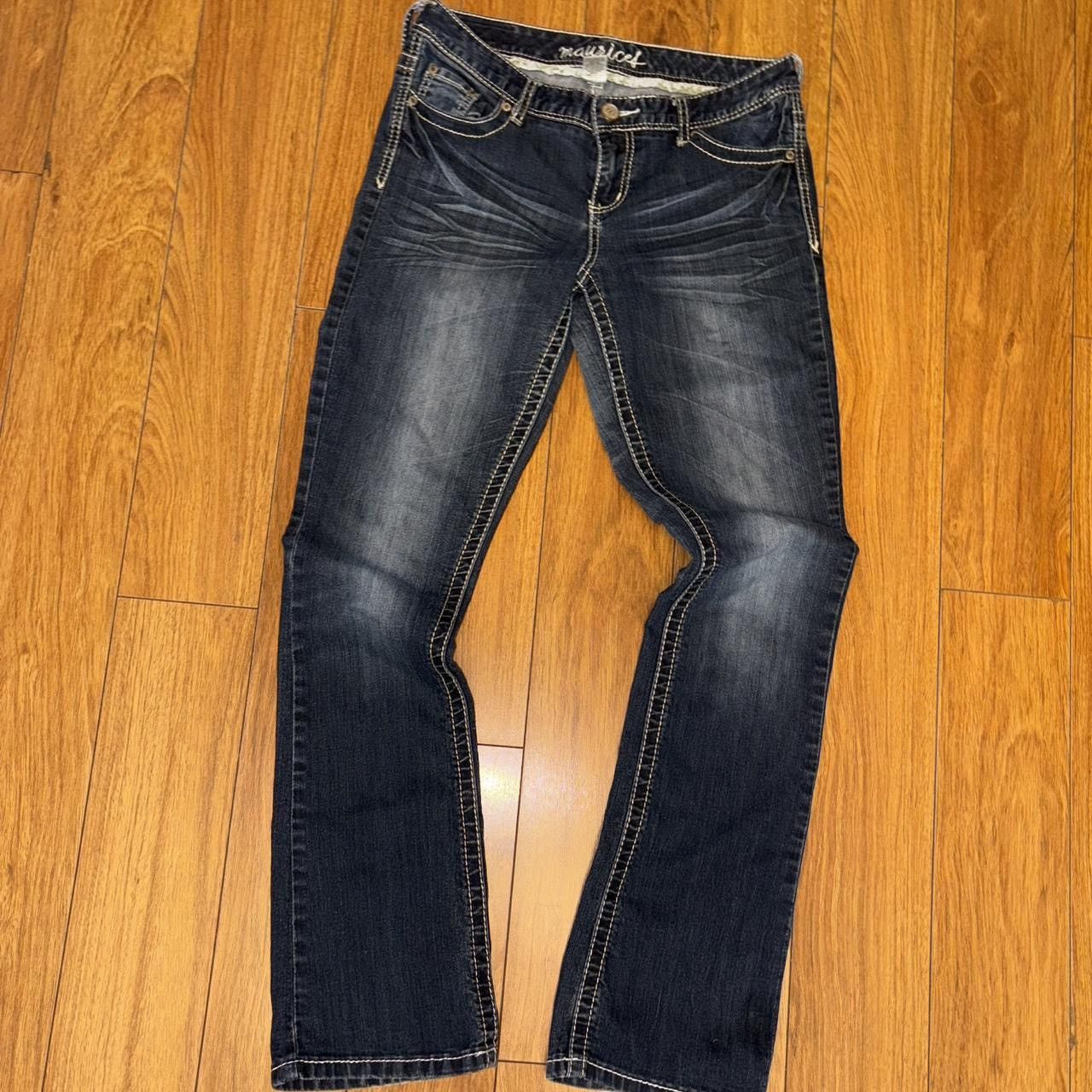 Other Y2K Jeans with a distressed wash Size 28" / US 6 / IT 42 - 4 Thumbnail