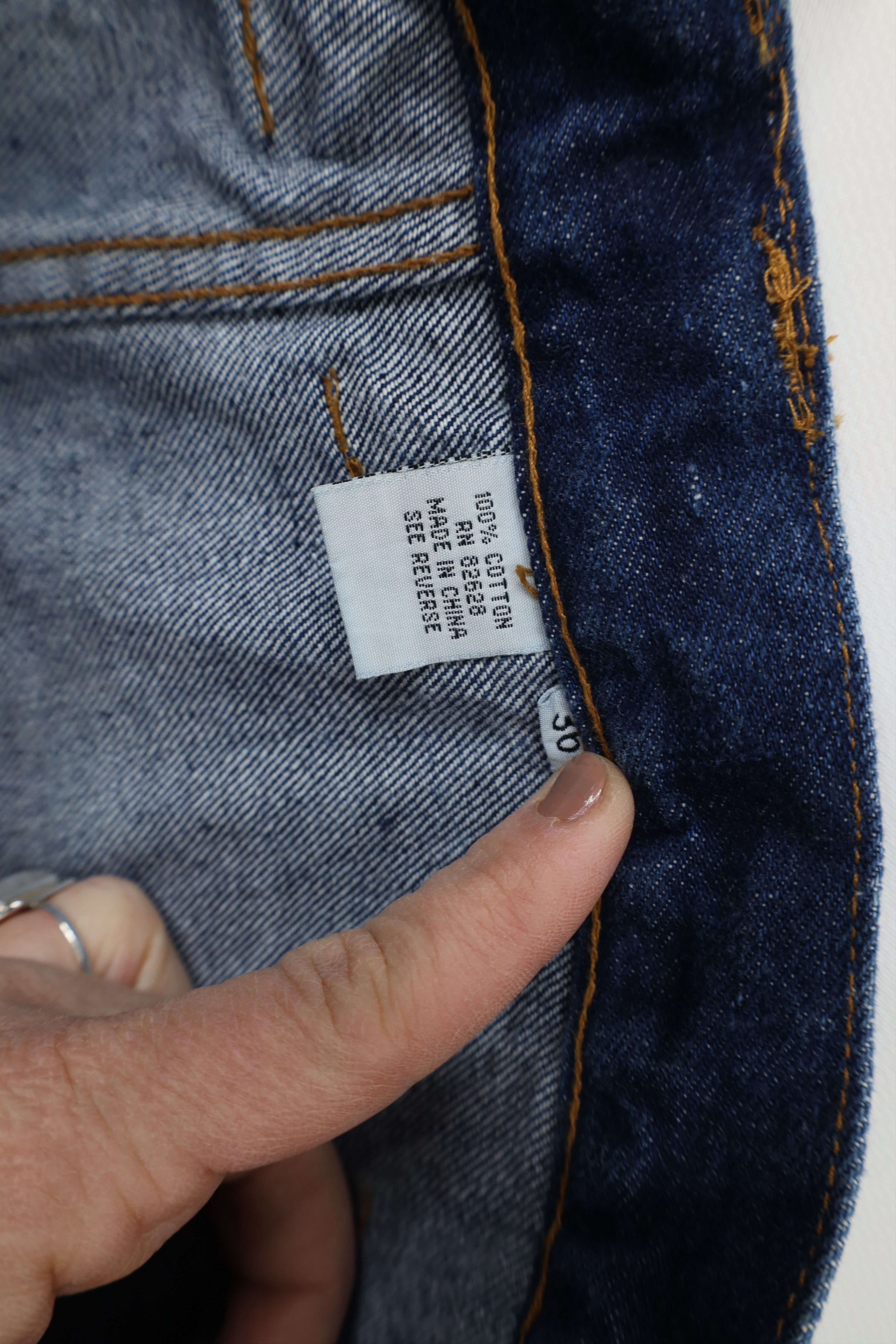 Southpole Deadstock Vintage 90s Southpole Hip Hop Wide Leg Denim Jeans Size US 36 / EU 52 - 8 Thumbnail