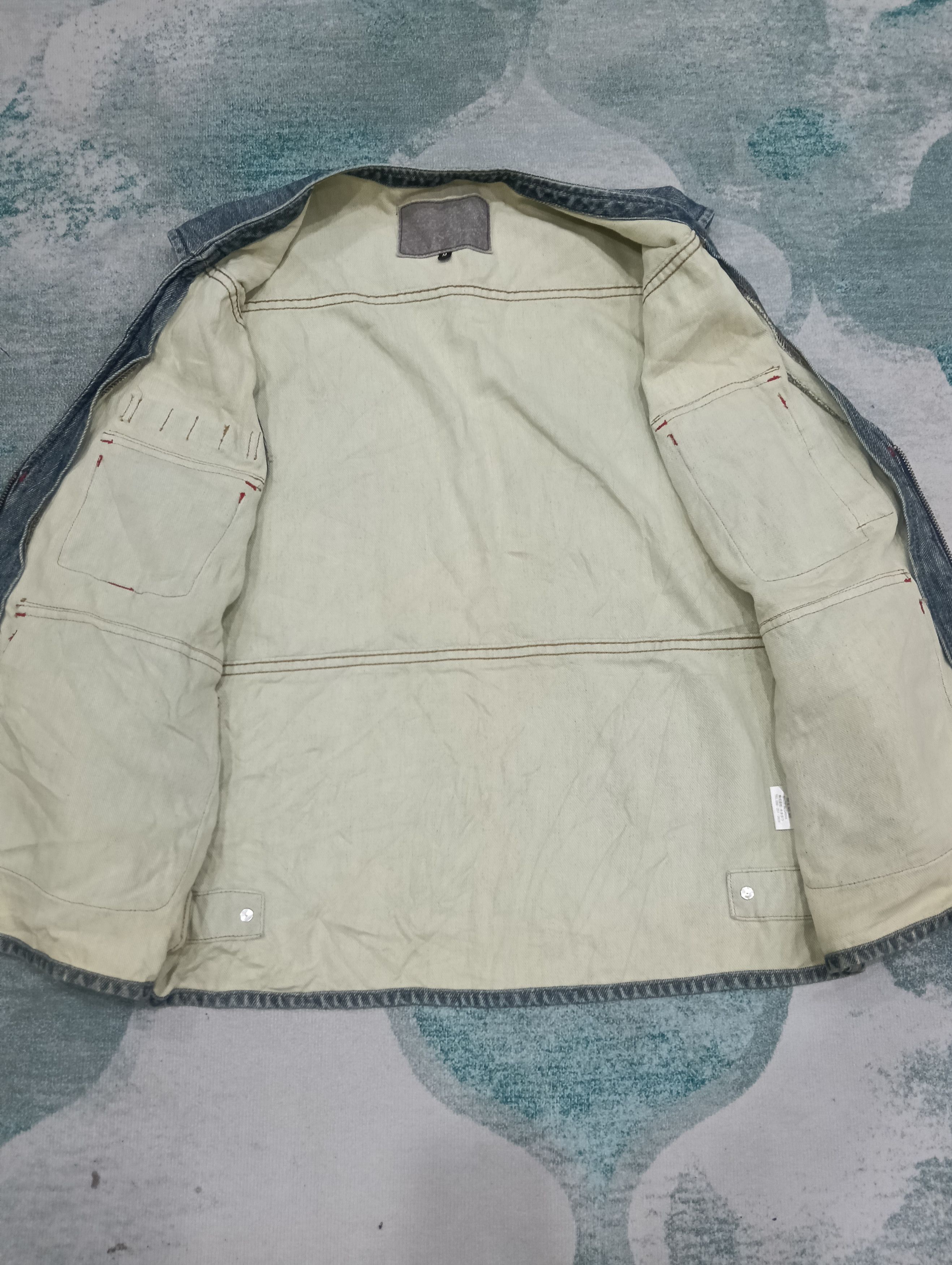 Japanese Brand × Zippo Vintage Zippo Vest Indigo Jacket Size US M / EU 48-50 / 2 - 5 Thumbnail