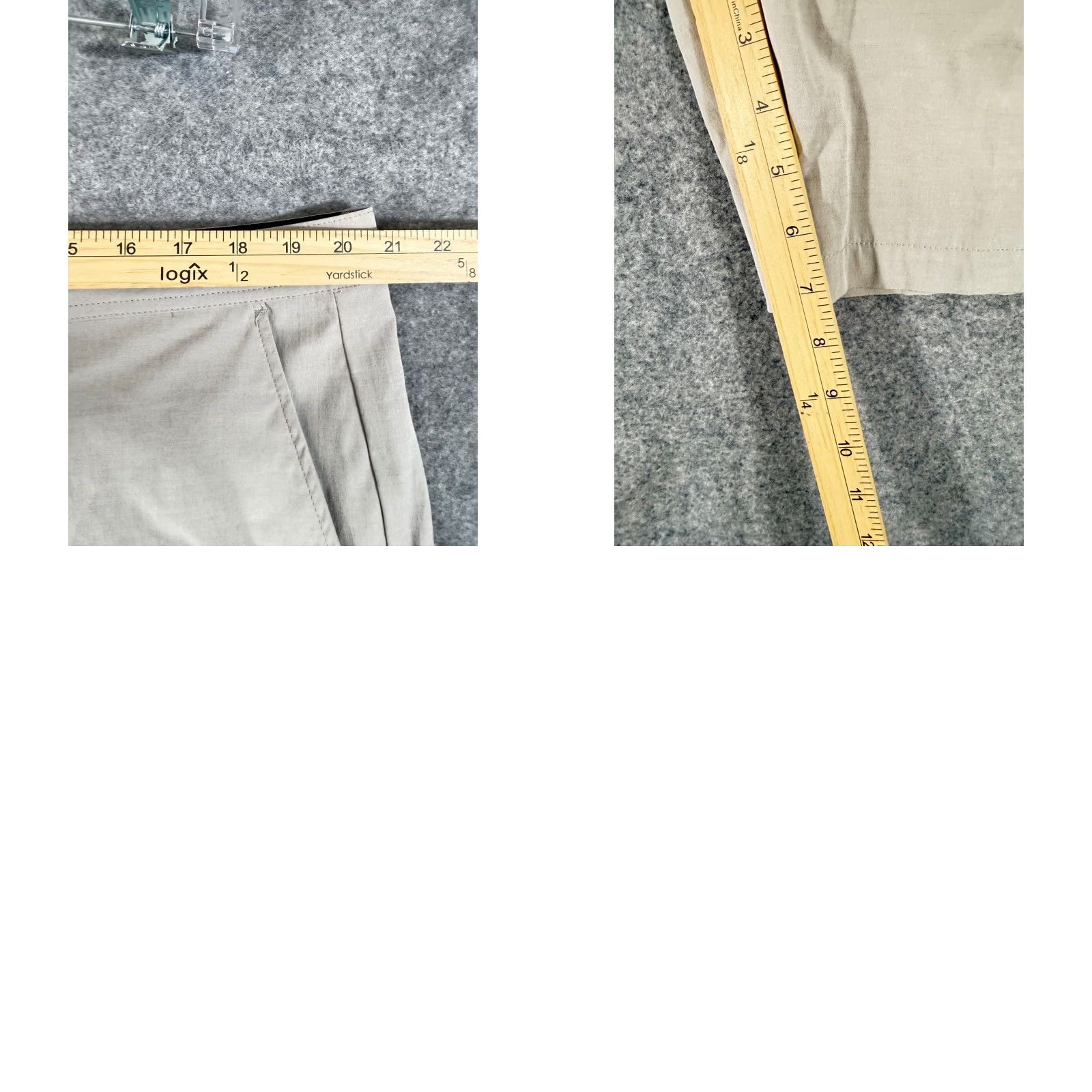Billabong Billabong Hybrid Chino Shorts 18" Mens 40 Light Gray Stretch Flat Front Pockets NWT Size US 40 / EU 56 - 10 Thumbnail