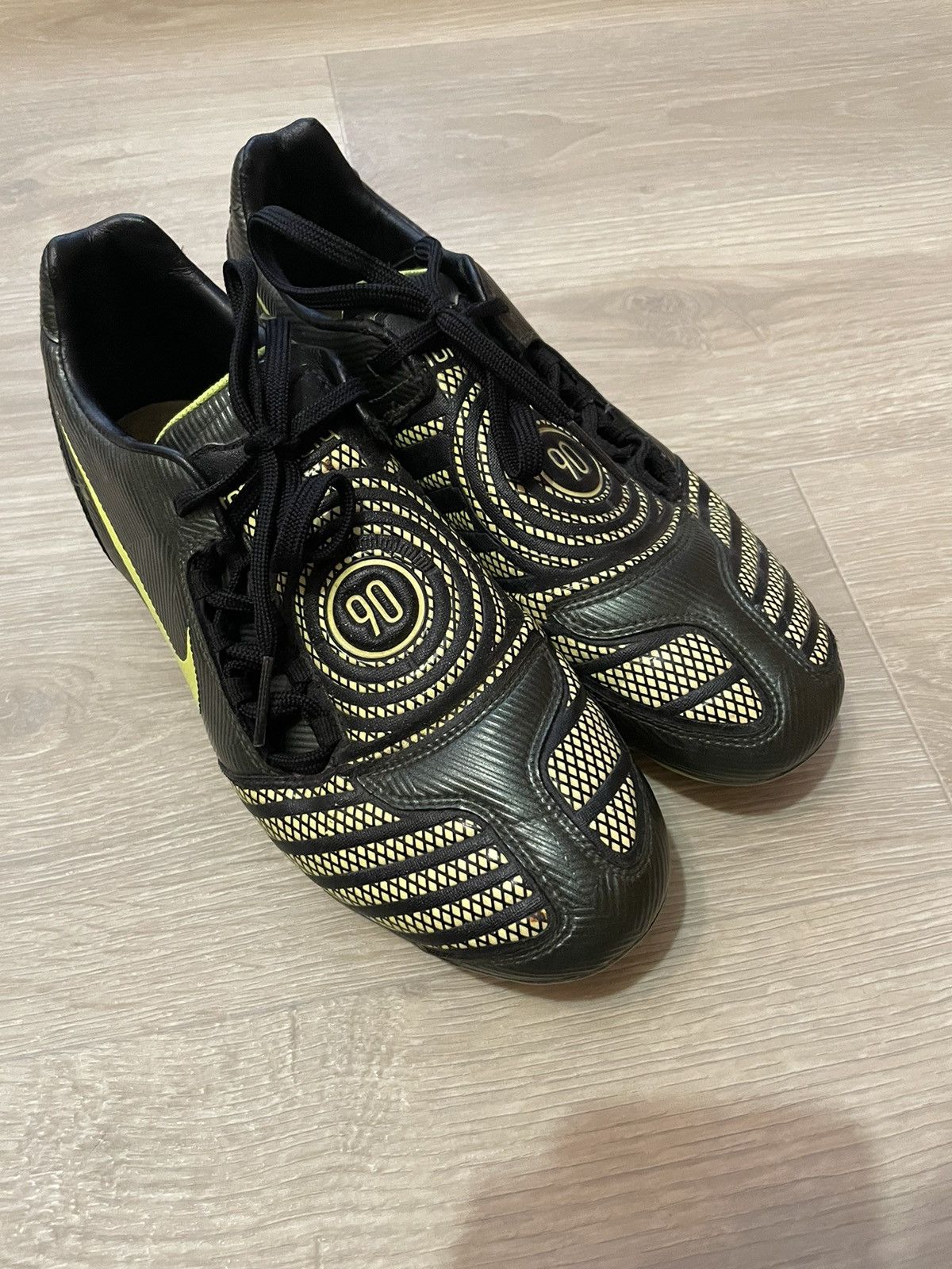 Nike × Vintage Nike Total 90 Shot II FG Soccer Boots Size US 8.5 / EU 41-42 - 4 Thumbnail