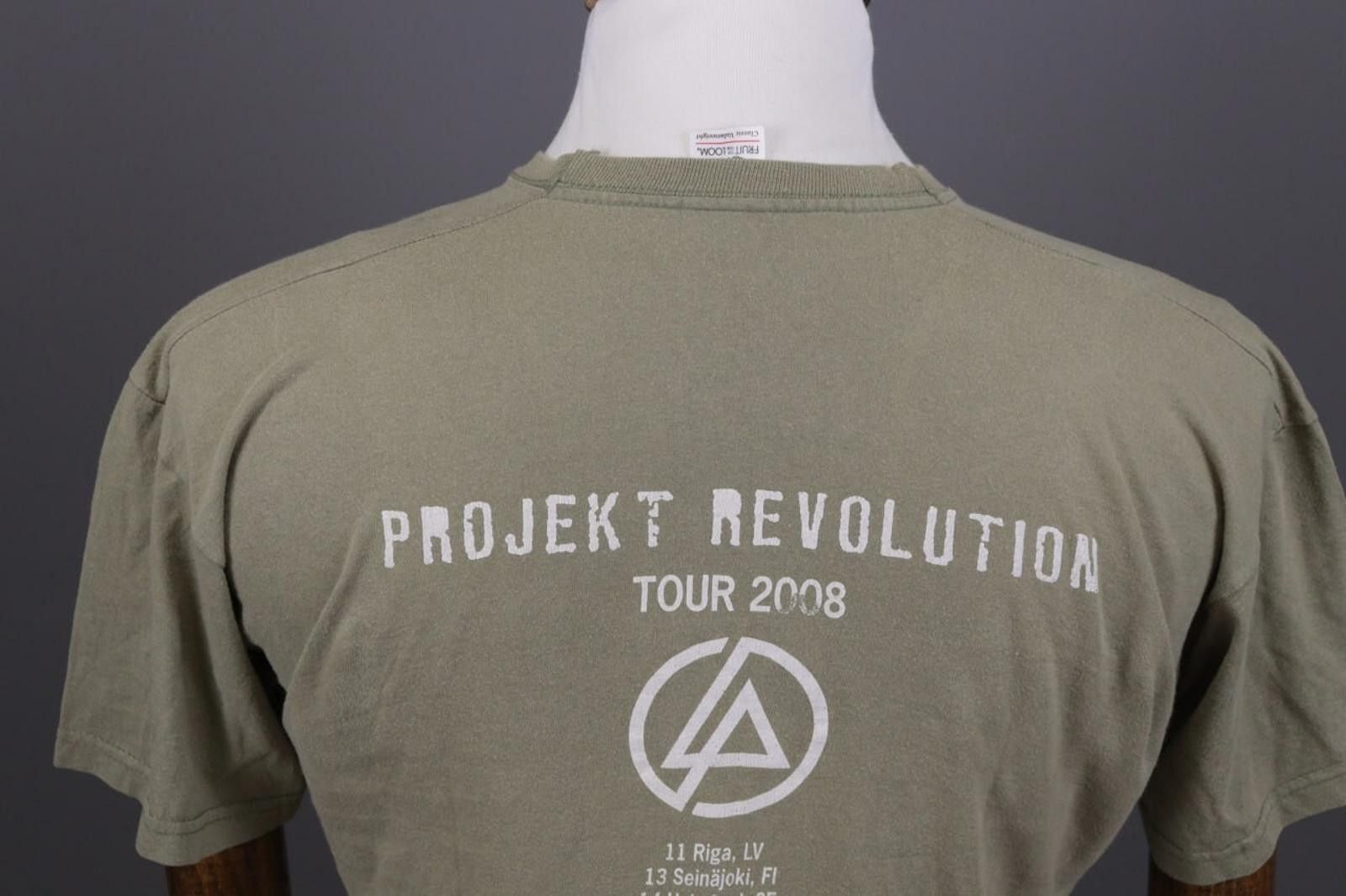 Designer LINKIN PARK Project Revolution 2008 Summer T-Shirt Size M Size US M / EU 48-50 / 2 - 9 Thumbnail