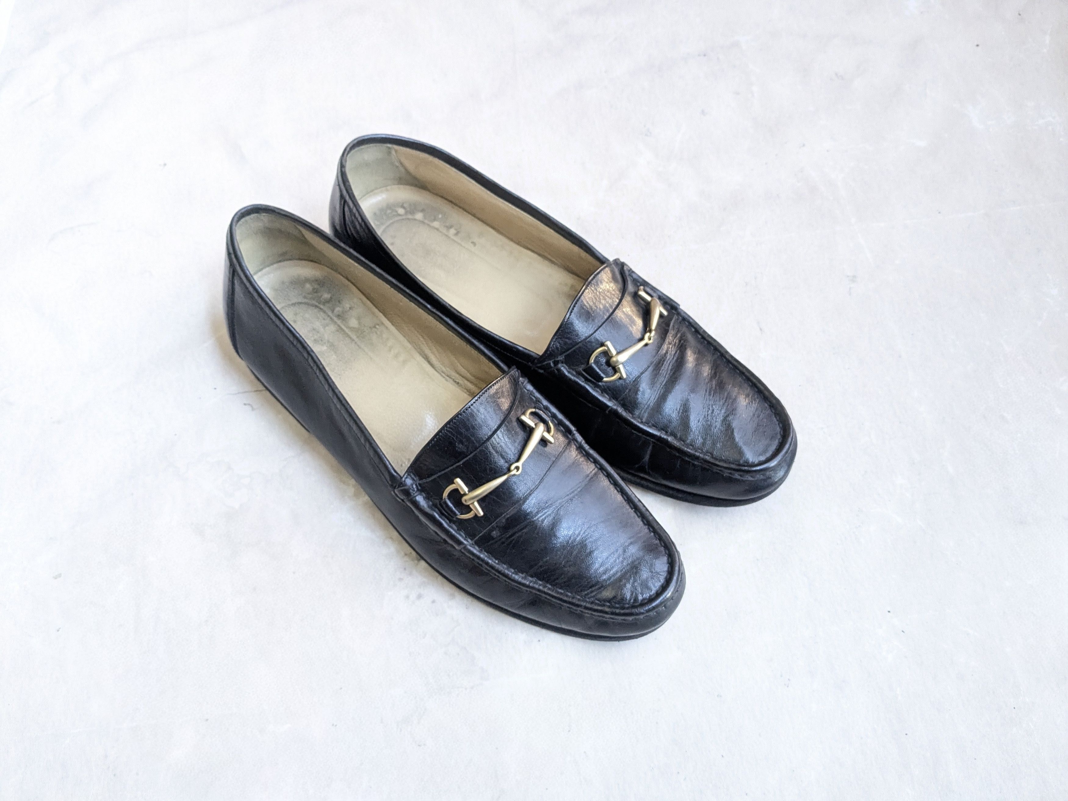 Gucci Gucci Horsebit Loafers Black Leather 9.5 Size US 9.5 / EU 42-43 - 1 Thumbnail