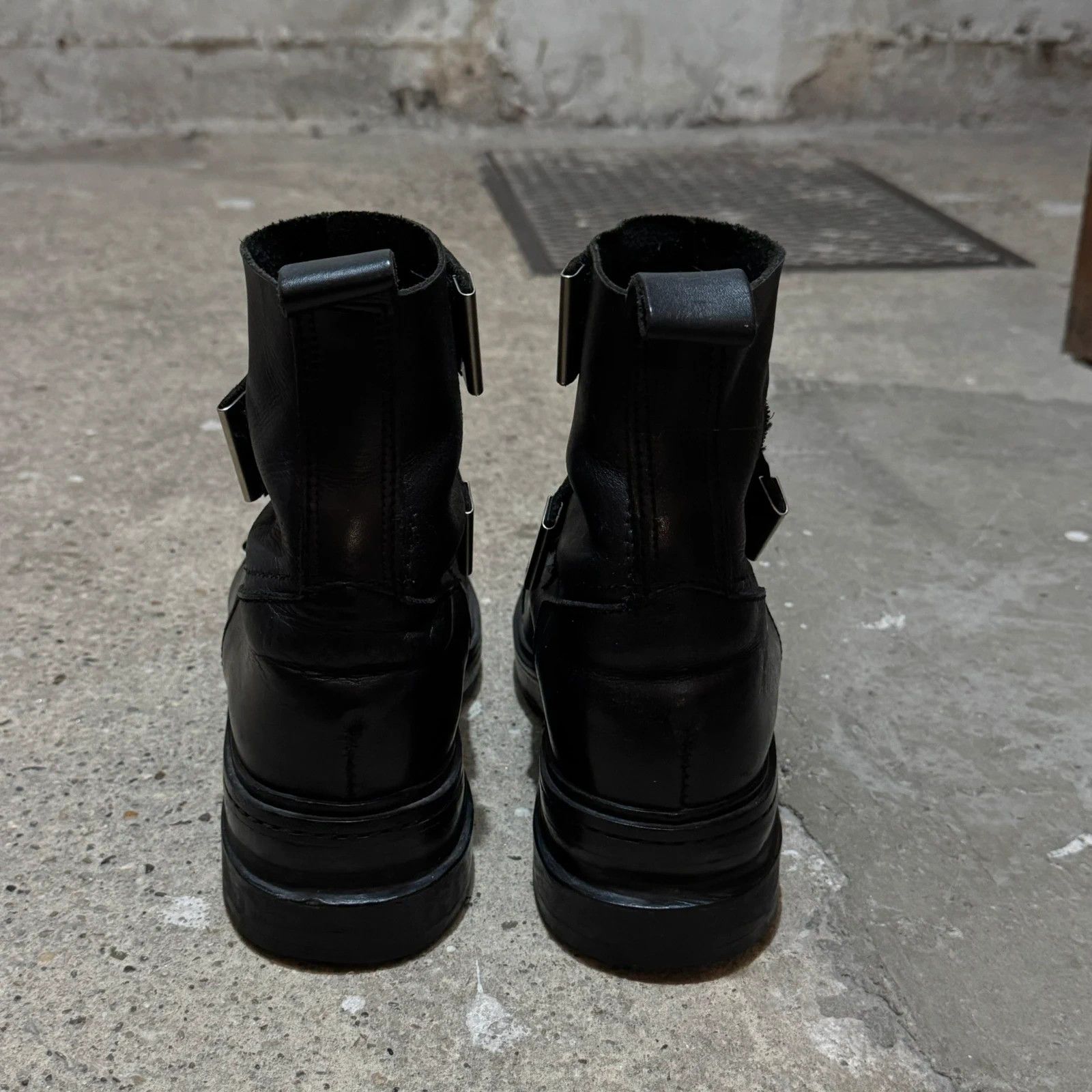 Dirk Bikkembergs F/W 1995 Dirk Bikkembergs quadstrap boots Size US 7.5 / IT 37.5 - 7 Thumbnail