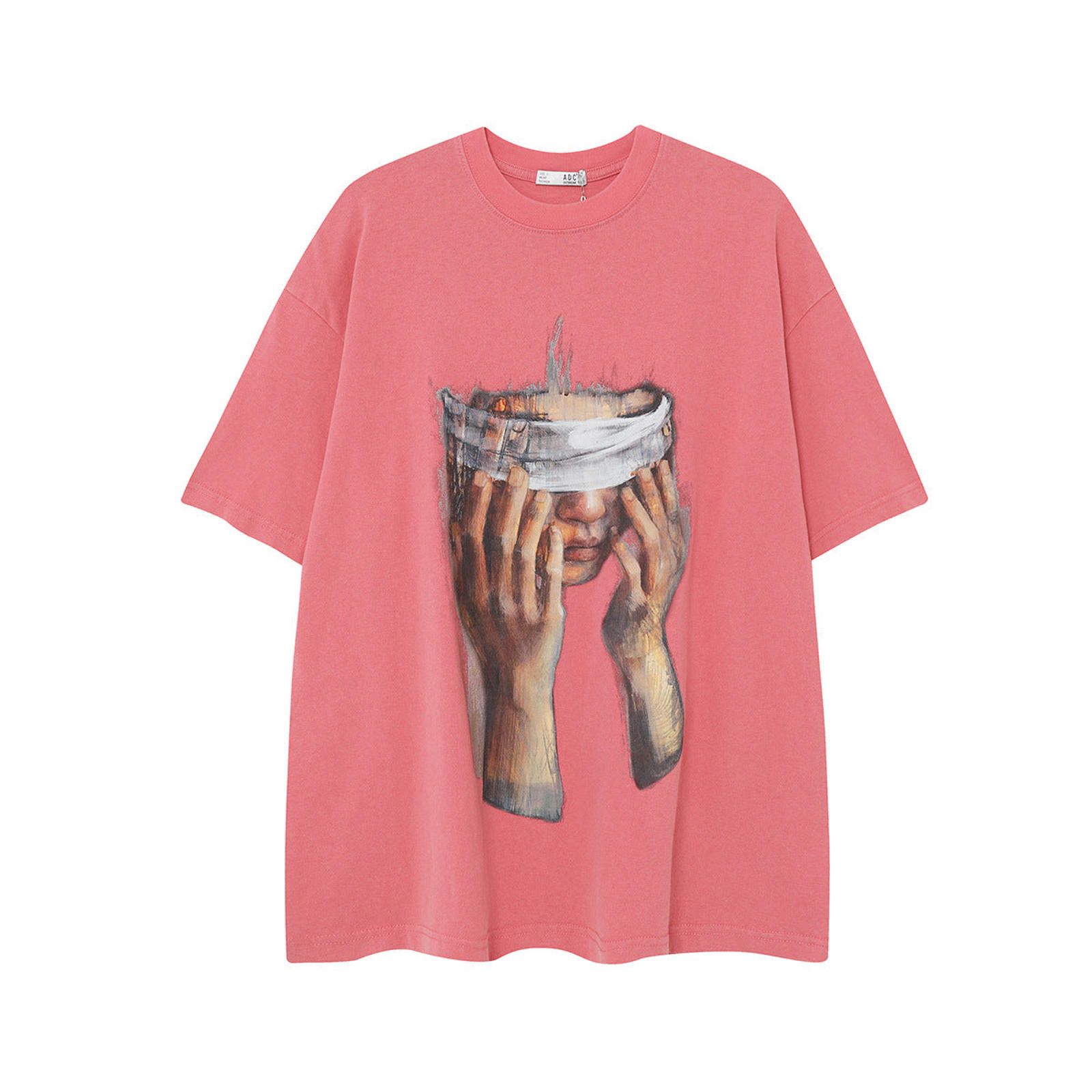 Other FACE Graphic Oversized T-Shirt, Streetwear Tee Size US M / EU 48-50 / 2 - 2 Thumbnail