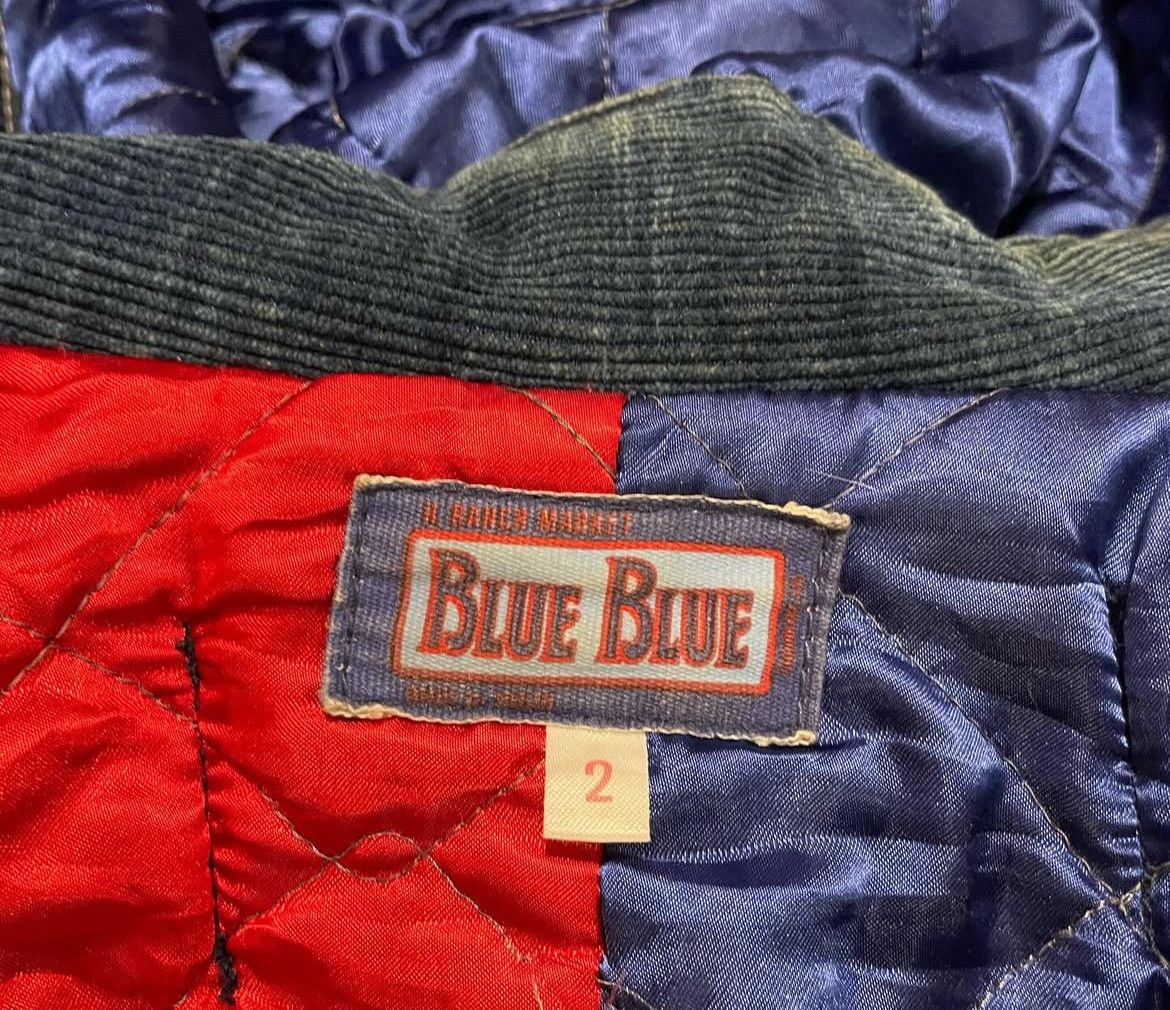 Blue Blue Japan 2000s Blue Blue Japan Quilted Denim Coat Jacket Size US L / EU 52-54 / 3 - 9 Thumbnail
