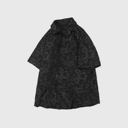 Japanese Brand Kuroda x Chisa Summer Fashion Casual Leaf Floral Shirt Size US L / EU 52-54 / 3 - 6 Thumbnail