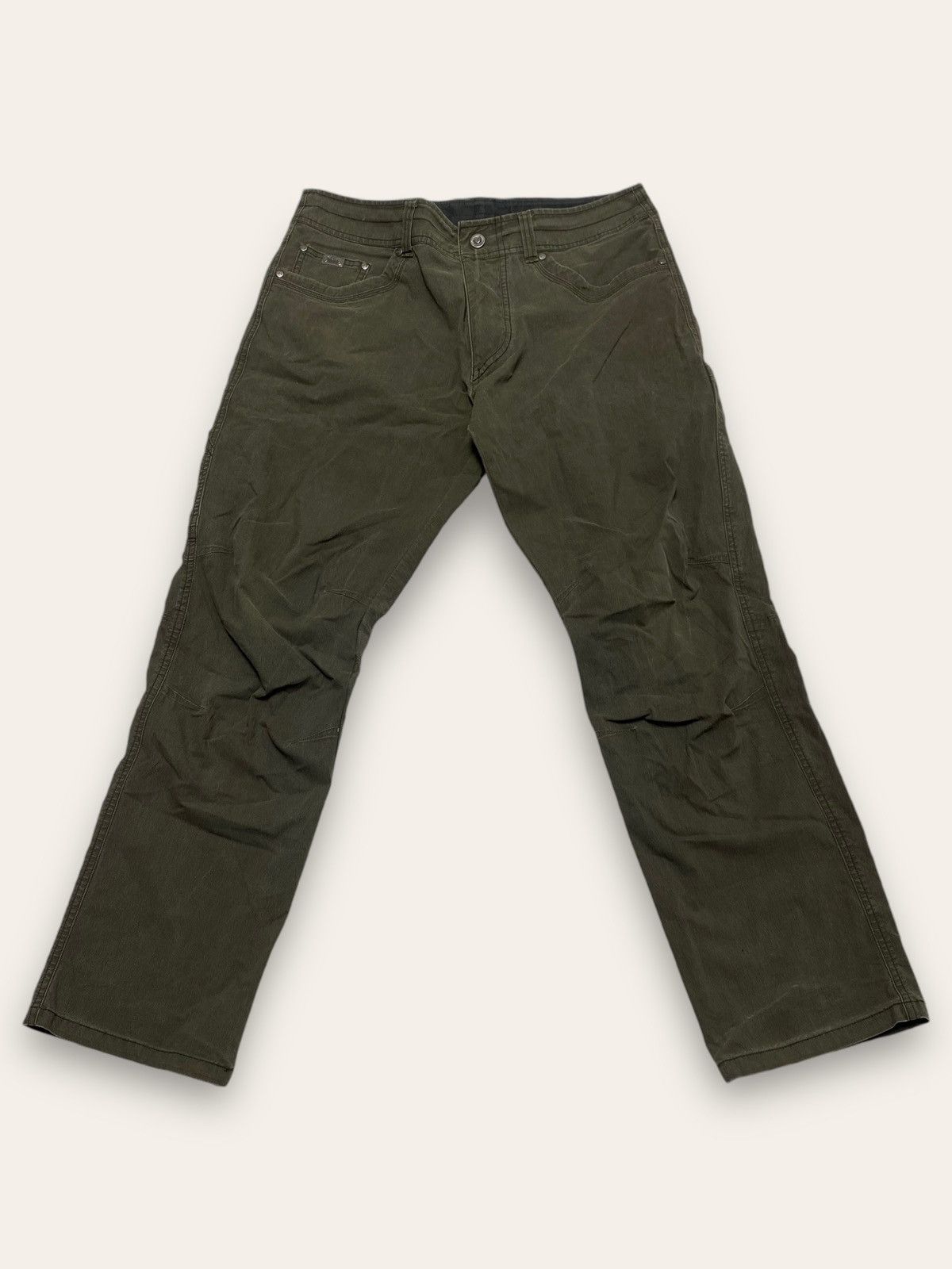 Outdoor Research Vintage KÜHL Olive Trekking Hiking Pants Outdoor Size US 36 / EU 52 - 1 Thumbnail