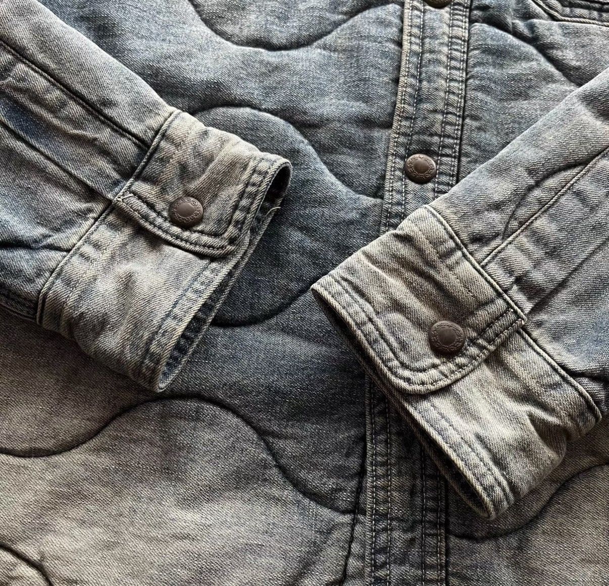 Denim & Supply Ralph Lauren Denim Supply Quilted Denim Shirt - Ralph Lauren K22 Size US S / EU 44-46 / 1 - 7 Thumbnail