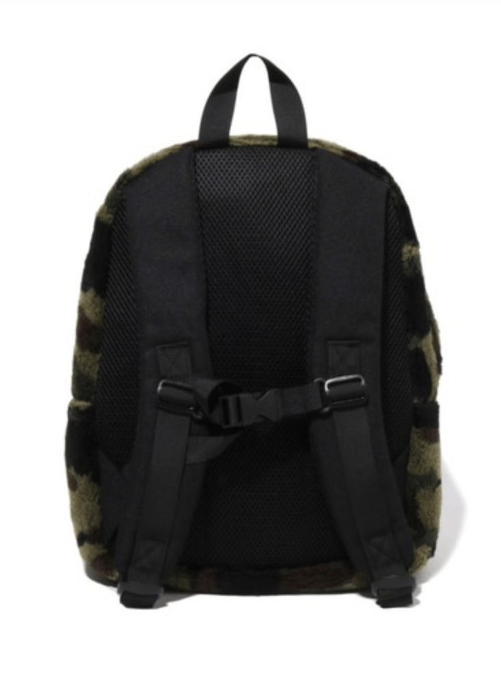 Bape Bape 1ST CAMO FLEECE Mini BACKPACK Size ONE SIZE - 3 Thumbnail