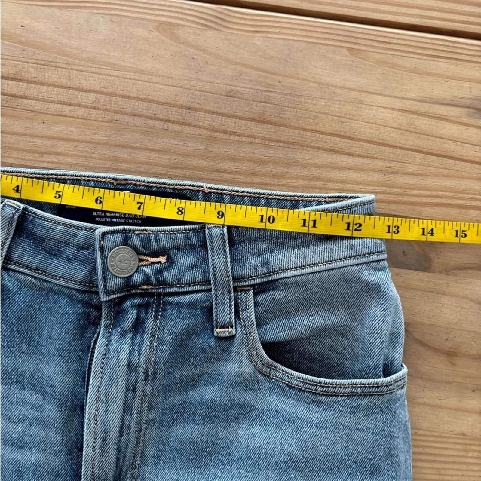 Other 00L Hollister Ultra high rise dad Jeans Size 24" / US 00 / IT 34 - 7 Thumbnail