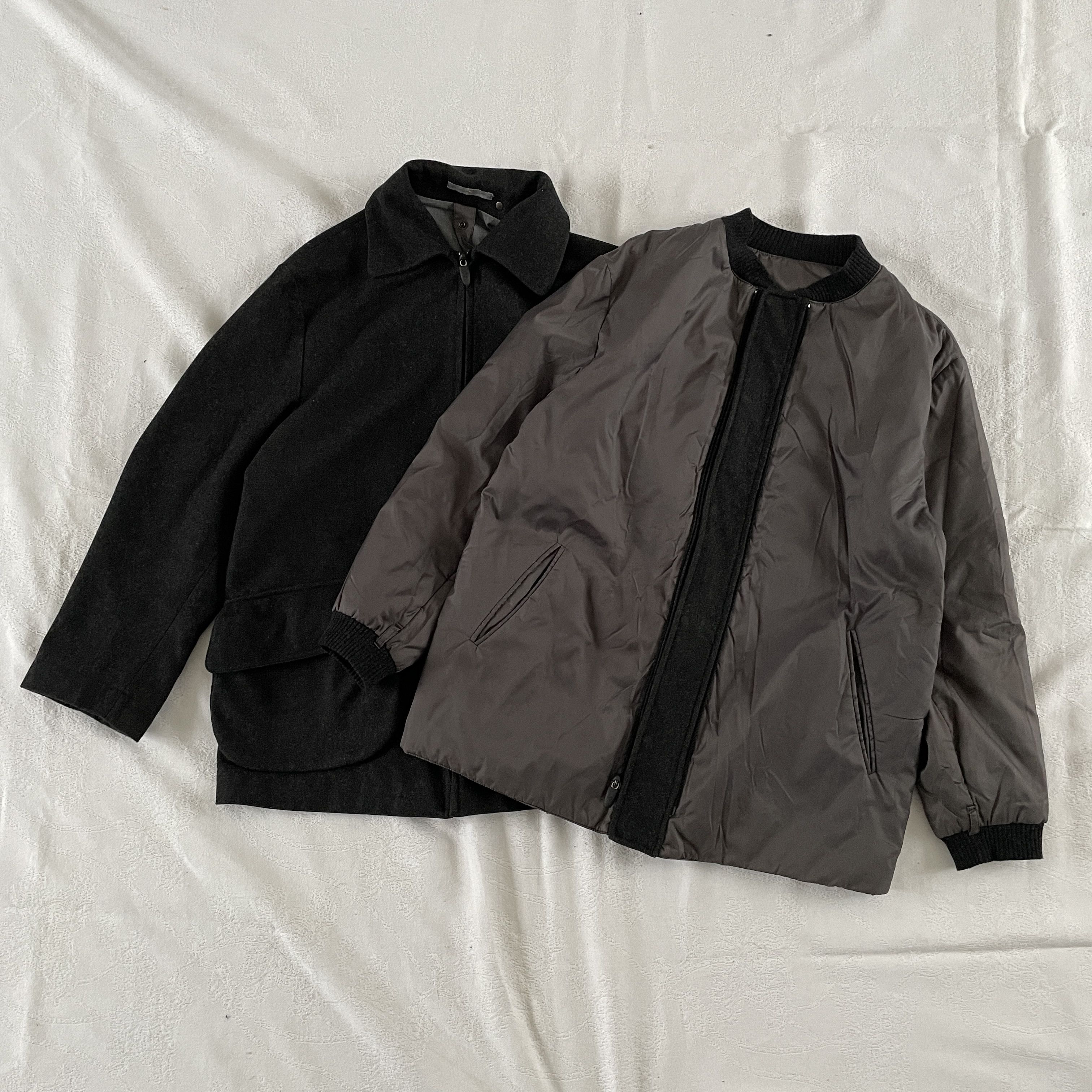 Mandarina Duck Mandarina Duck Double Zipped Jacket with Liner (90s) Size US L / EU 52-54 / 3 - 9 Thumbnail