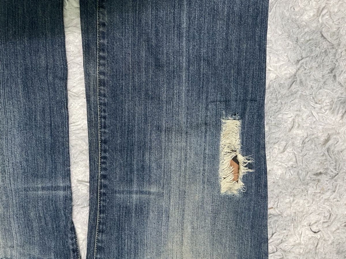Stussy VINTAGE STUSSY BAGGY DENIM PANT RARE DESIGN Size US 35 - 5 Thumbnail