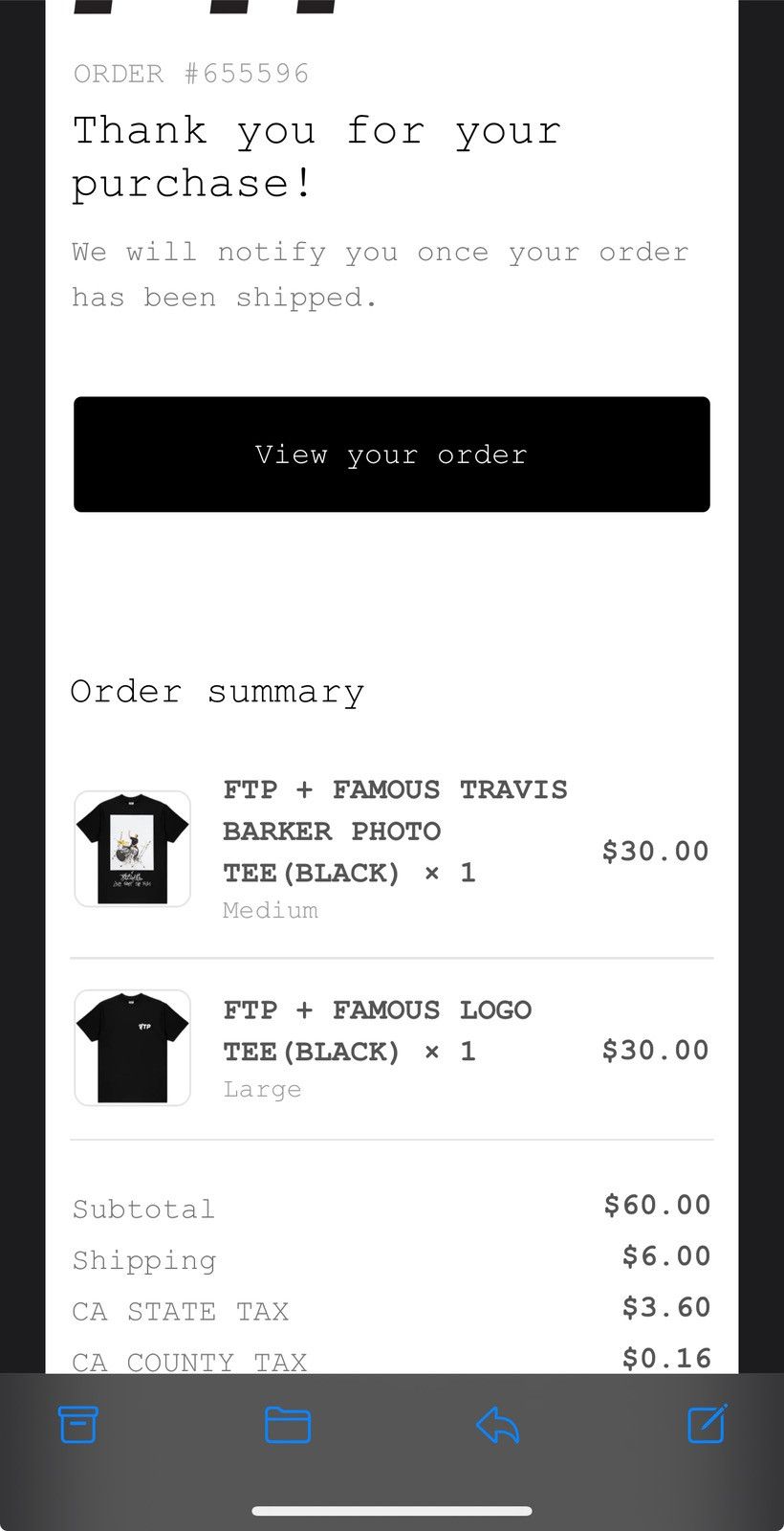 Fuck The Population × Supreme FTP famous travis barker photo tee Size US M / EU 48-50 / 2 - 2 Thumbnail