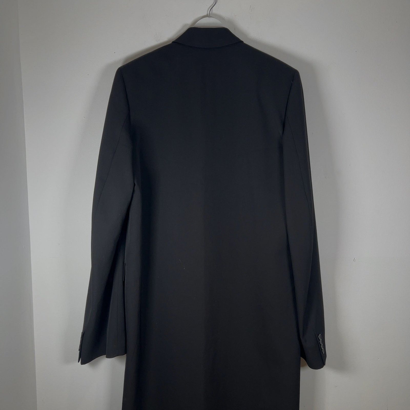Balenciaga Balenciaga Barathea Black Duster Trench Coat Size US M / EU 48-50 / 2 - 8 Thumbnail
