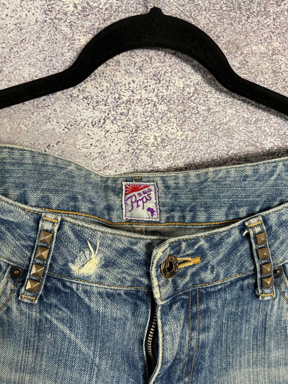 Japanese Brand × Prps × Vintage PRPS JAPAN DENIM VINTAGE PURPLE LABEL IMPALA JEANS DSTD Size 30" / US 8 / IT 44 - 11 Thumbnail