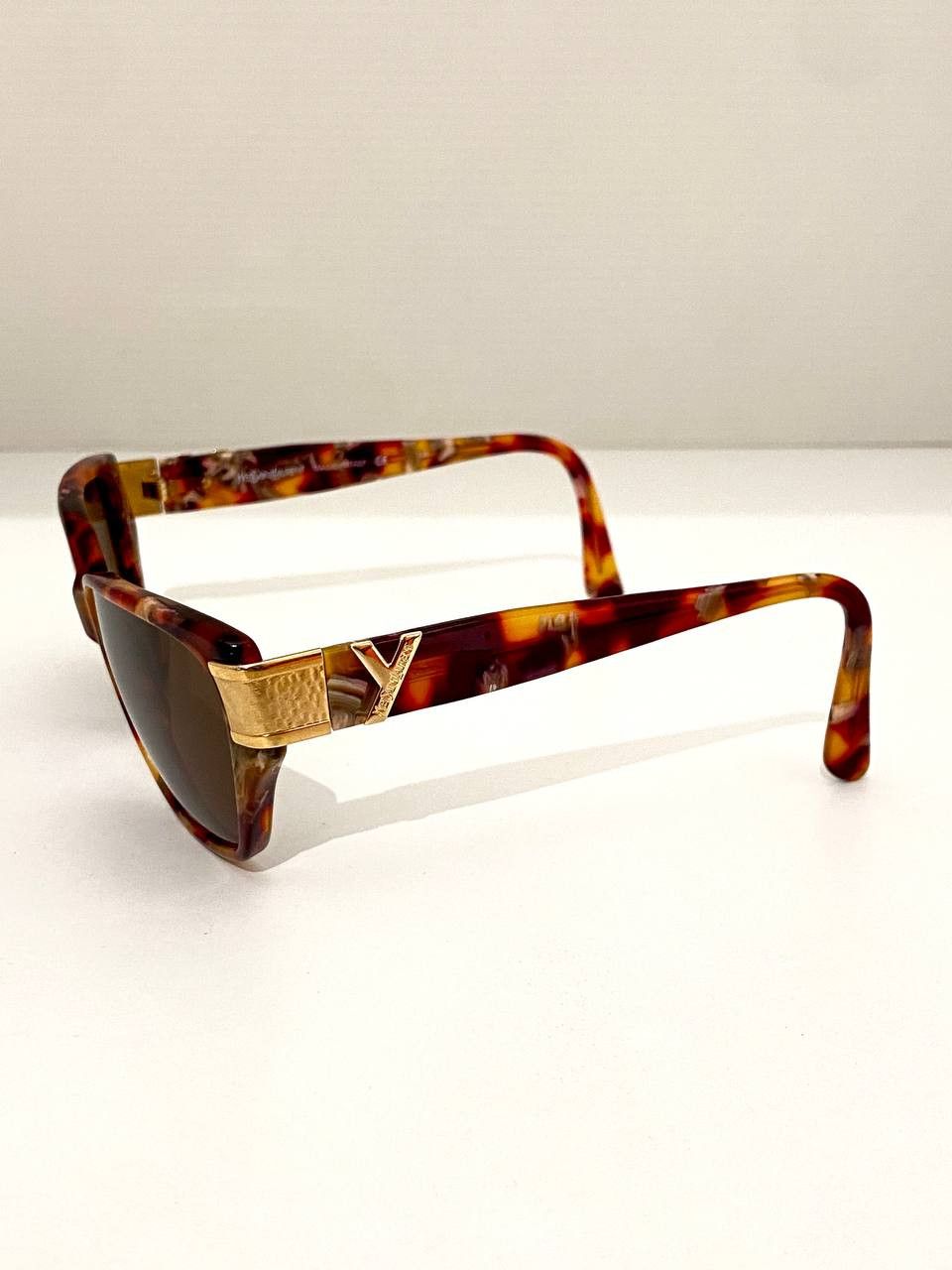 Yves Saint Laurent Yves Saint Laurent YSL Logo Retro Sunglasses Vintage Y2K Size ONE SIZE - 7 Thumbnail