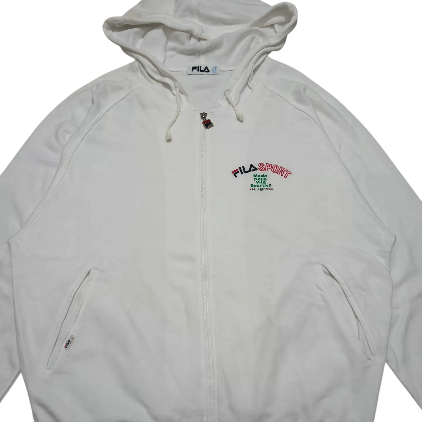 Fila Fila Sport Biella Italia Pullover Hoodie Jacket Size US L / EU 52-54 / 3 - 3 Thumbnail