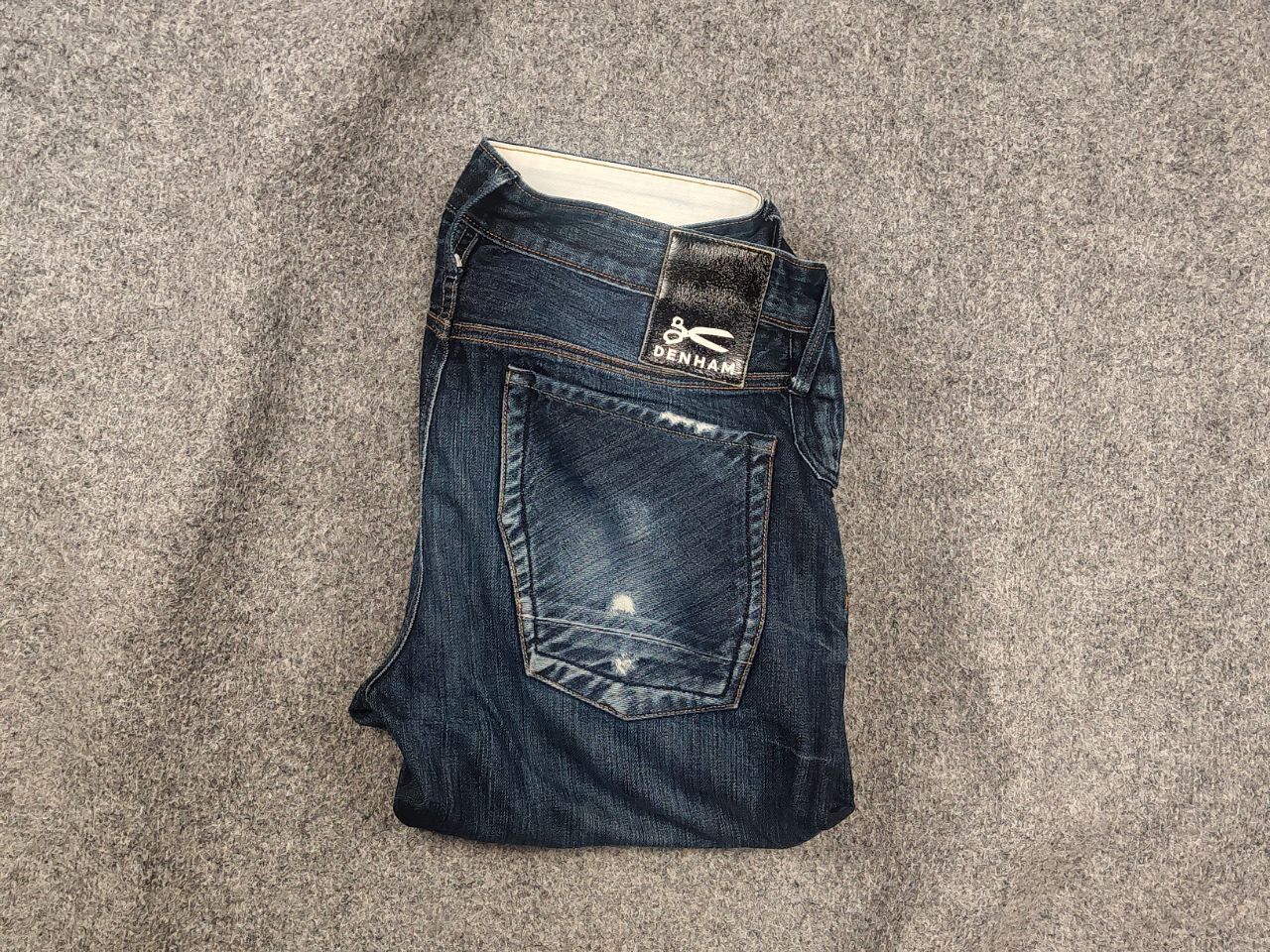 DENHAM Denham the jeanmaker cutter Vintage Japan Denim Faded Jeans Size US 32 / EU 48 - 1 Thumbnail