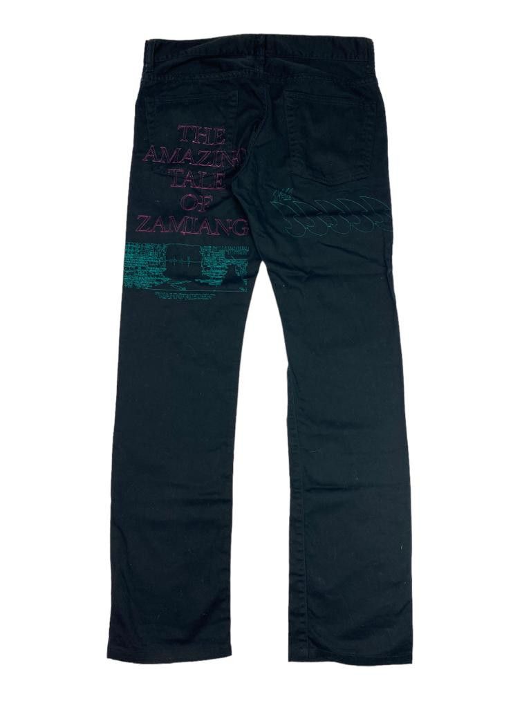 ZAMIANG UNDERCOVER ブラックデニム Undercover SS06' “Tale of Zamiang” denim — Assorted Wears