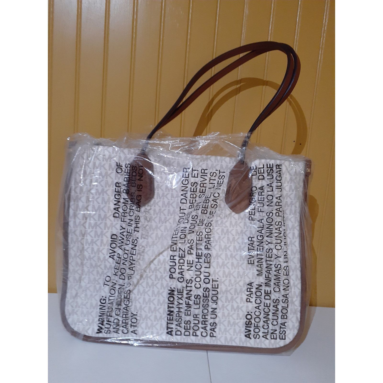 Michael Kors Michael Kors Heidi Large Tote Dahlia Multi Handbag Size ONE SIZE - 3 Thumbnail
