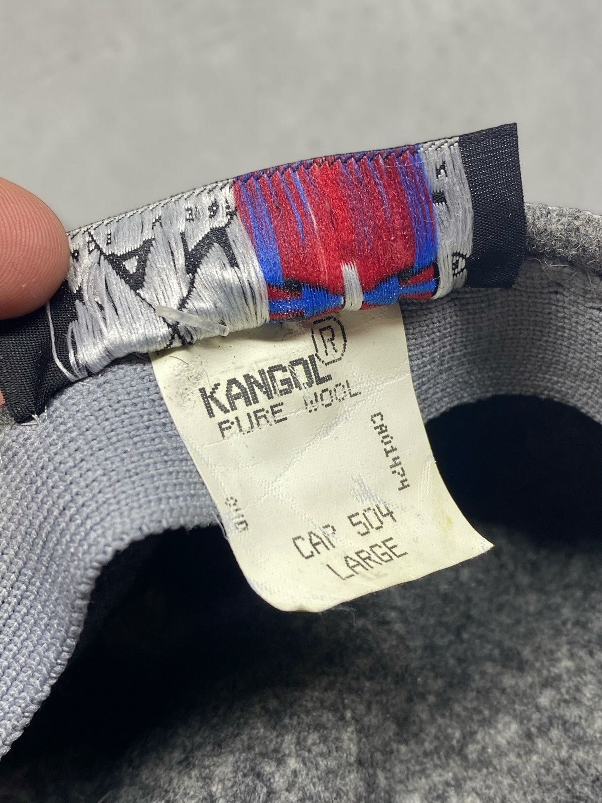 Kangol Vintage 90s Kangol Wool Newsboy Hat Cap Grey Size ONE SIZE - 13 Thumbnail