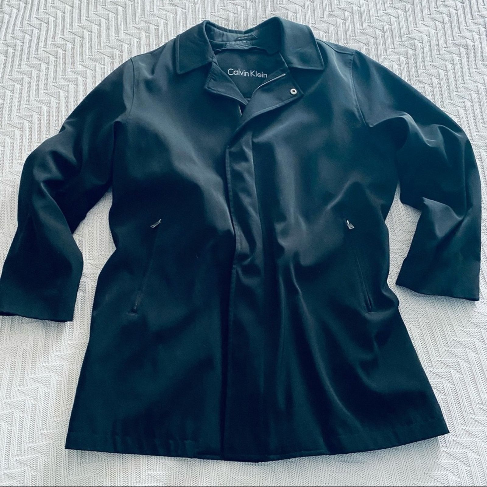 Calvin Klein Calvin Klein black trench coat with removable liner size M Size US M / EU 48-50 / 2 - 1 Thumbnail