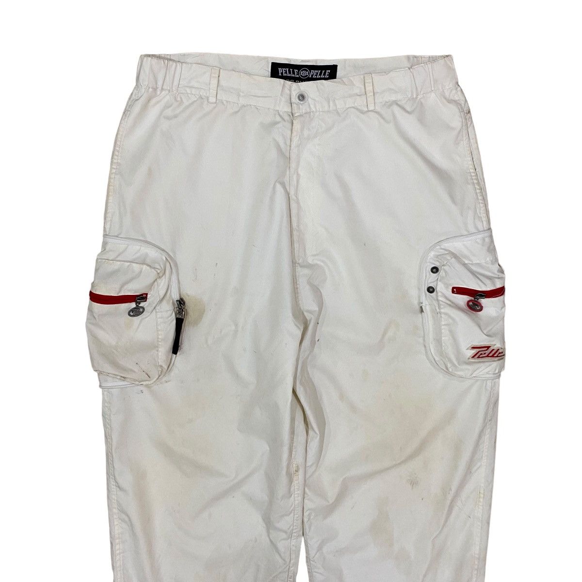 Marc Buchanan × Pelle Pelle ☀️MARC BUCHANAN PELLE PELLE CARGO POLYESTER PANT Size US 33 - 4 Thumbnail