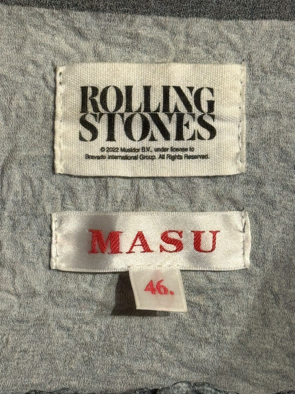 Other Rolling Stones formfit shirt Size US M / EU 48-50 / 2 - 5 Thumbnail