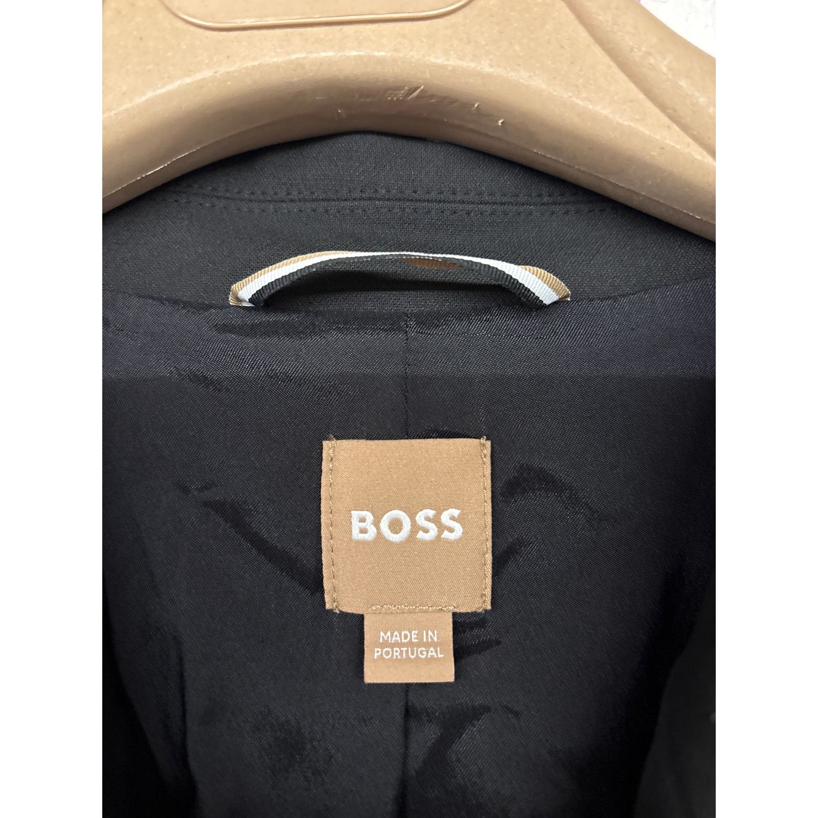 Hugo Boss New BOSS hugo boss Sz 12 Black Double Breasted Blazer Jacket Size XL / US 12-14 / IT 48-50 - 4 Thumbnail