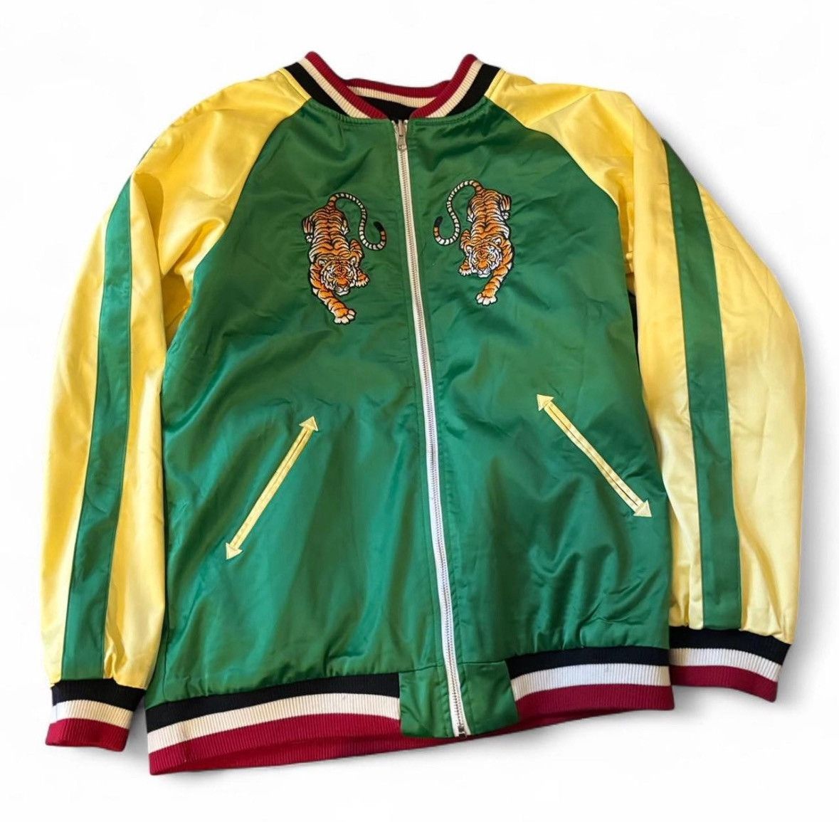 Japanese Brand × Vintage vintage Res Ipsa Reversible Sukajan Jacket Size US XL / EU 56 / 4 - 3 Thumbnail