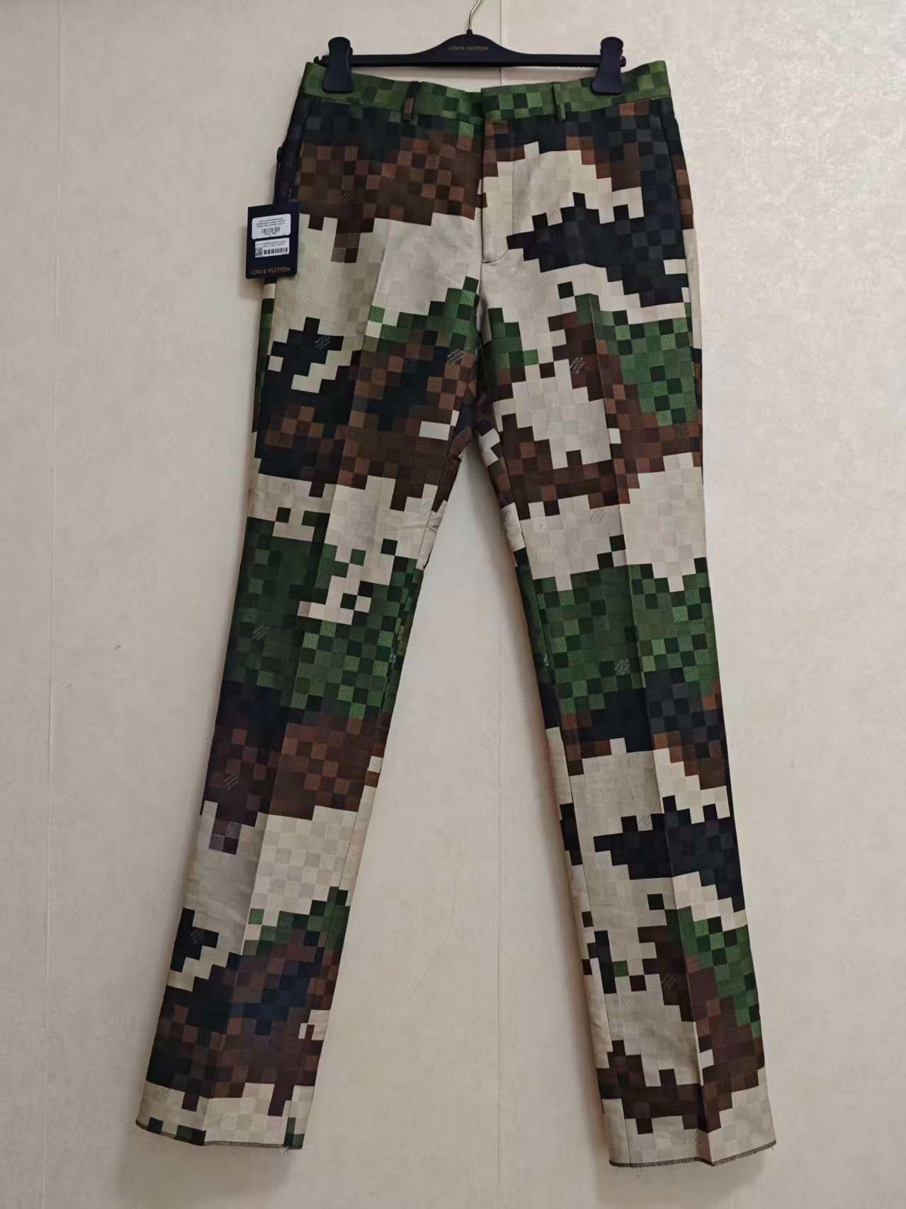 Louis Vuitton Louis Vuitton Pharrell Camo Check Trousers Size US 34 / EU 50 - 1 Thumbnail