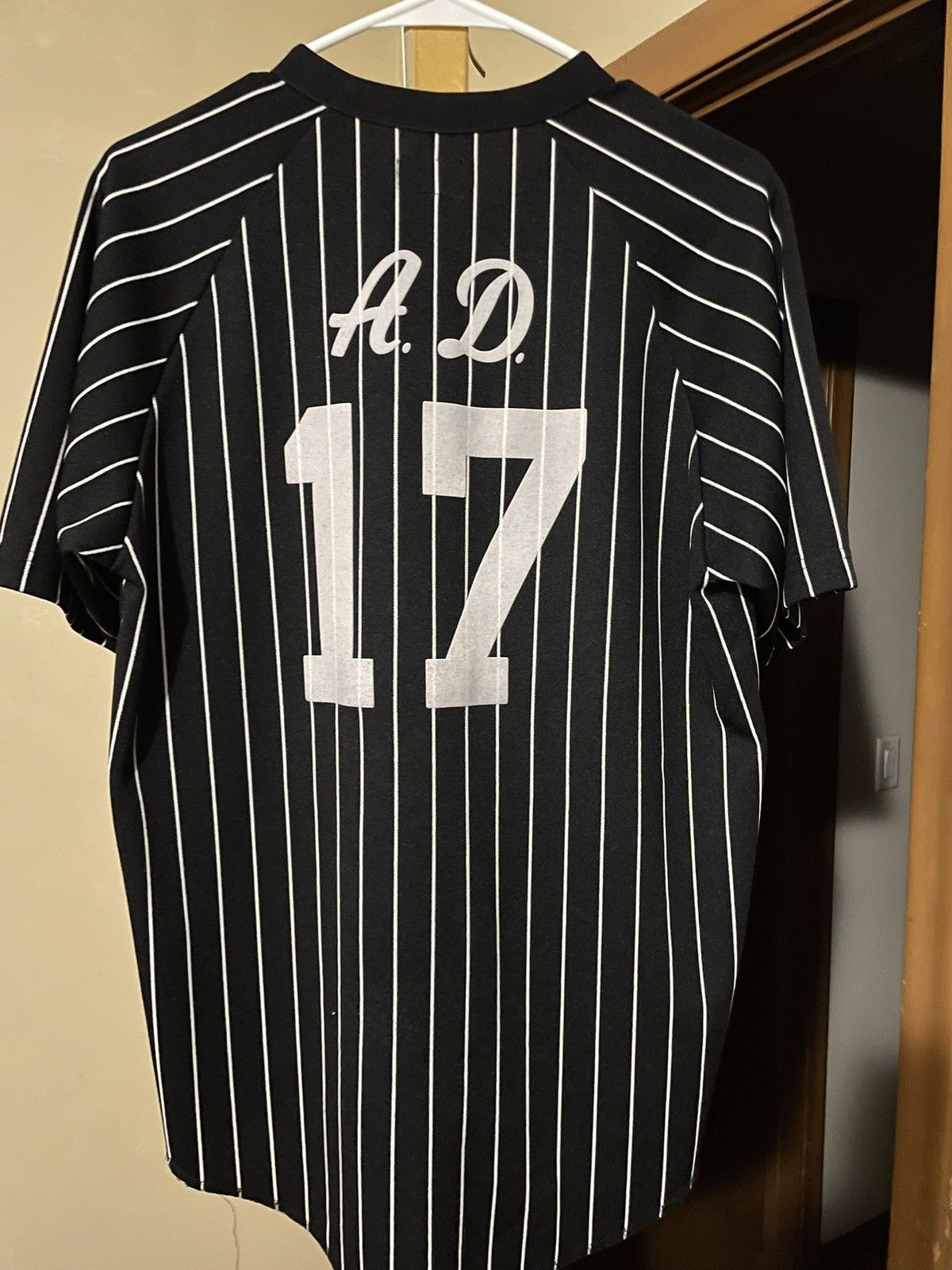 Other Supreme ad black striped jersey Size US M / EU 48-50 / 2 - 4 Thumbnail
