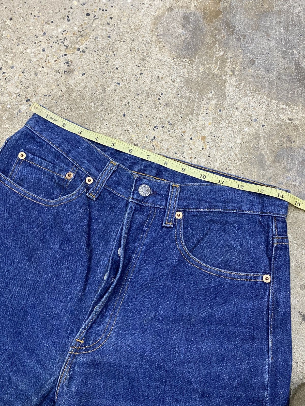 Levi's × Levi's Vintage Clothing × Vintage 💥Binddingoffer💥 rare levis 501 raw denim Size US 29 - 11 Thumbnail