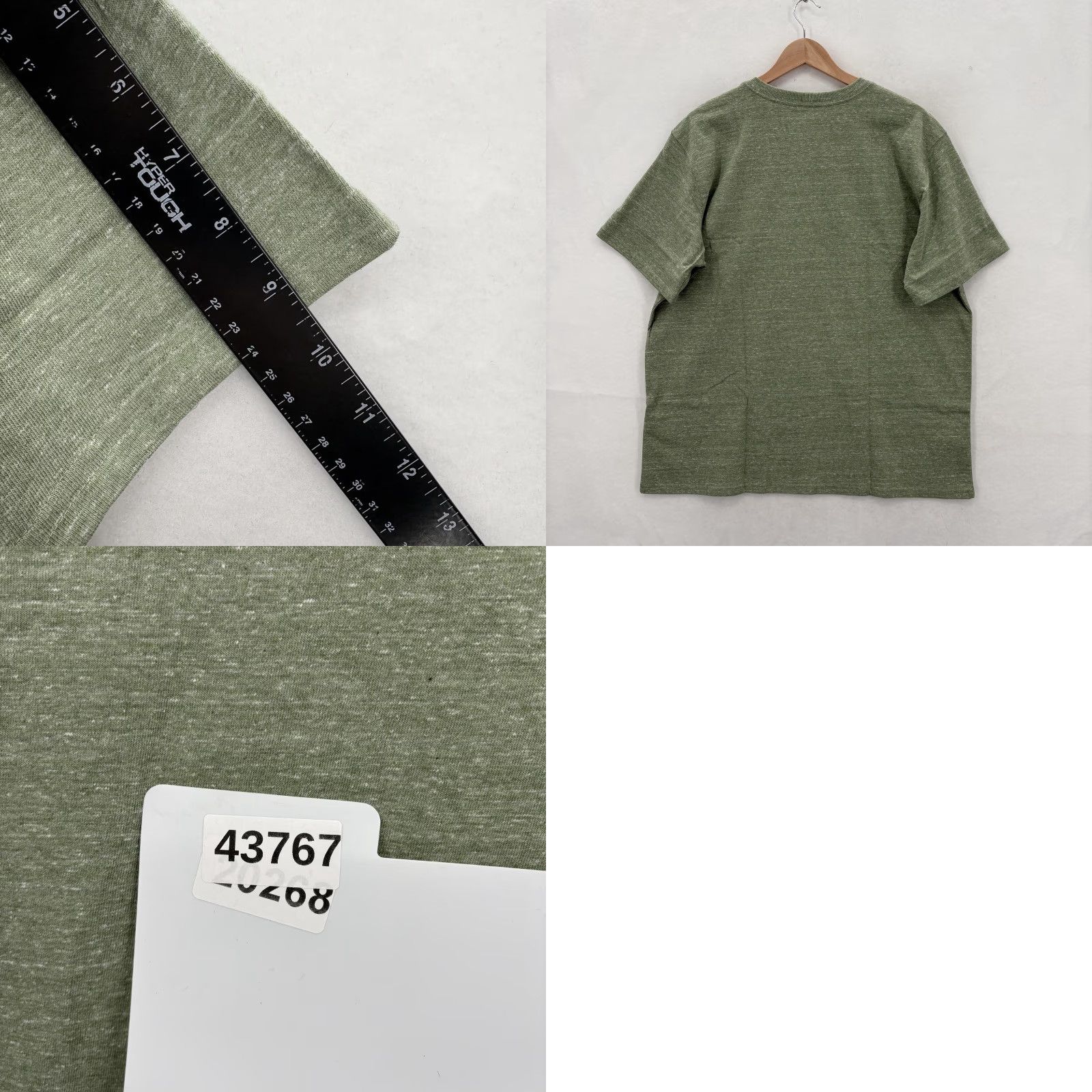 Carhartt Carhartt Shirt Womens XL Green Loose Fit Heavyweight Pocket Tee K87-W Workwear Size XL / US 12-14 / IT 48-50 - 8 Thumbnail