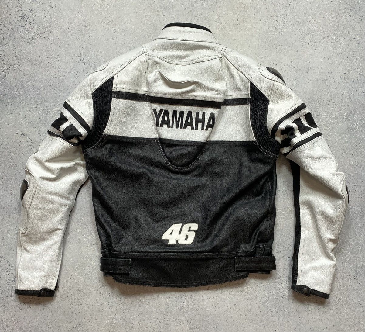 Yamaha Michelin/Dunlop/ Yamaha Leather Moto Racing Jacket #46 Size US XL / EU 56 / 4 - 11 Thumbnail