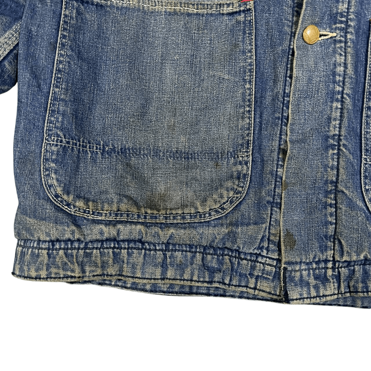 Sears Vintage 50's Sears Blanket Lined Denim Chore Jacket Size US M / EU 48-50 / 2 - 7 Thumbnail